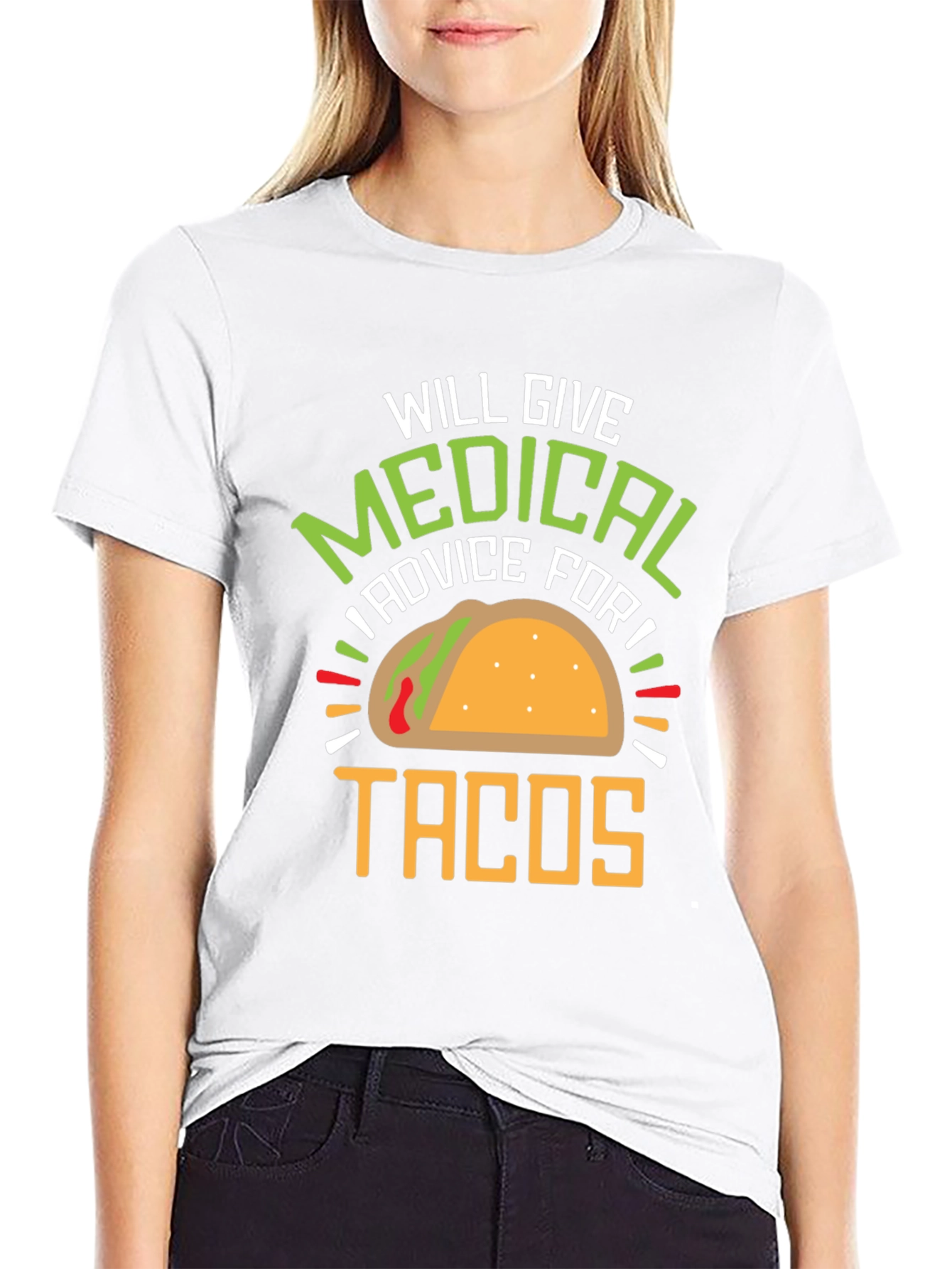 Medical Advice for Tacos Graphic Tee