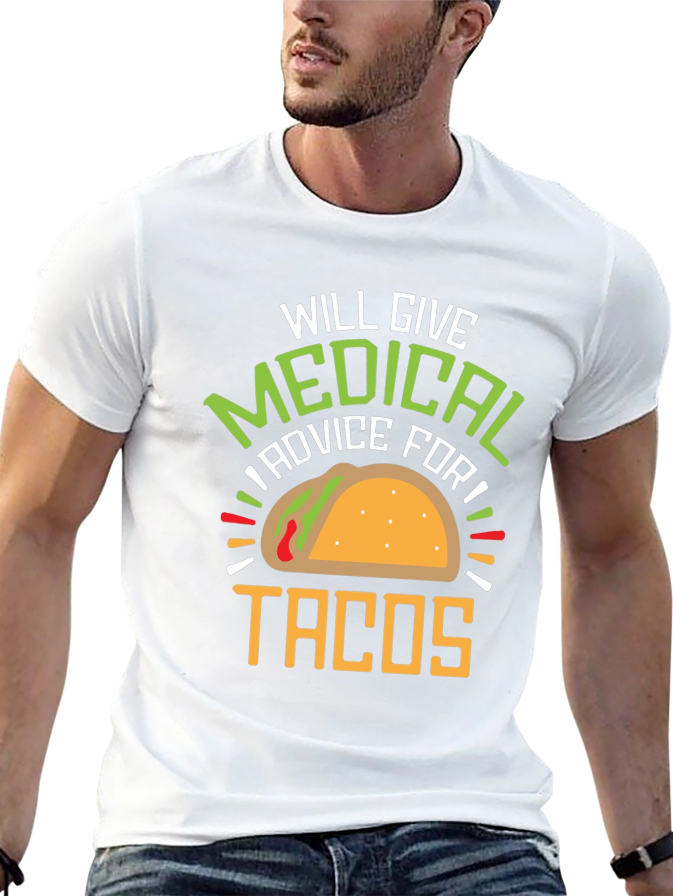 Medical Advice for Tacos Graphic Tee