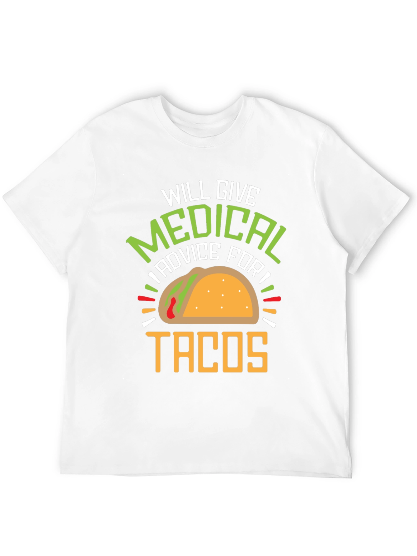 Medical Advice for Tacos Graphic Tee