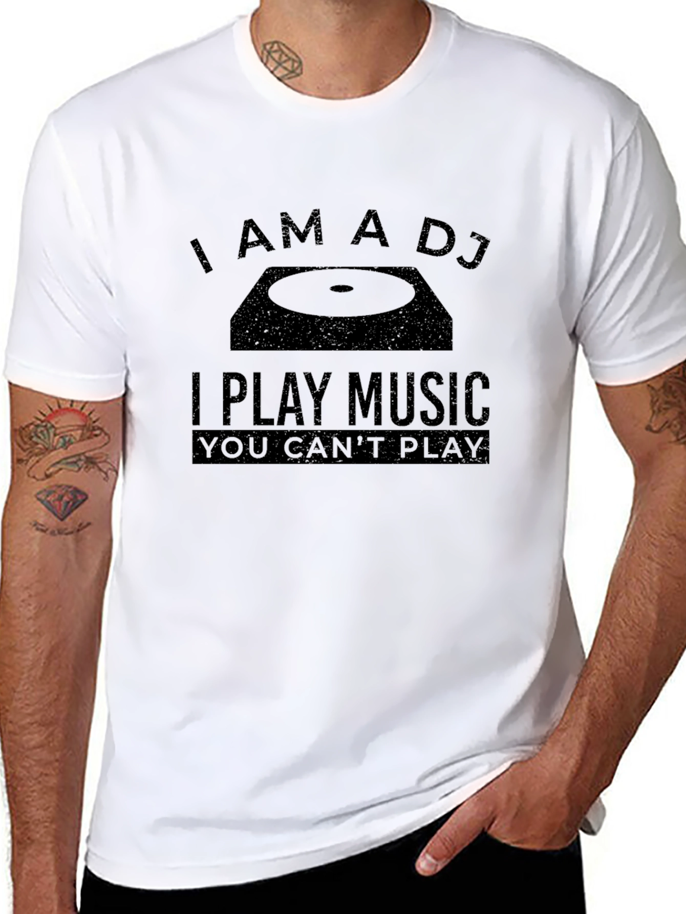 I Am A DJ Funny Music T-Shirt