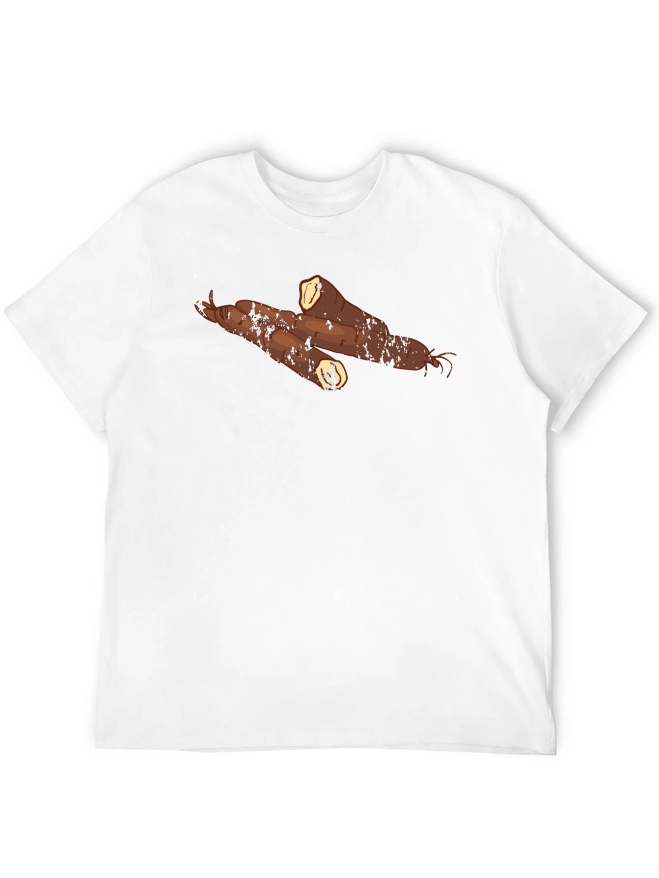 Cassava Graphic Tee - Unique Root Vegetable Shirt