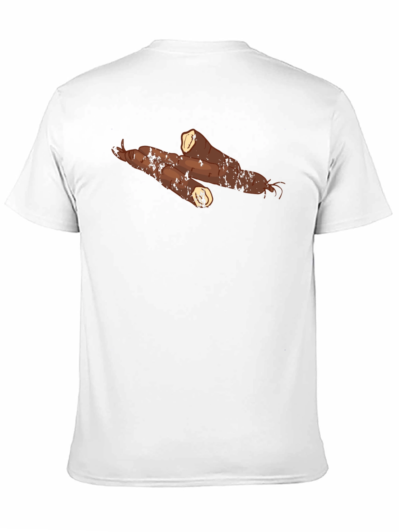 Cassava Graphic Tee - Unique Root Vegetable Shirt