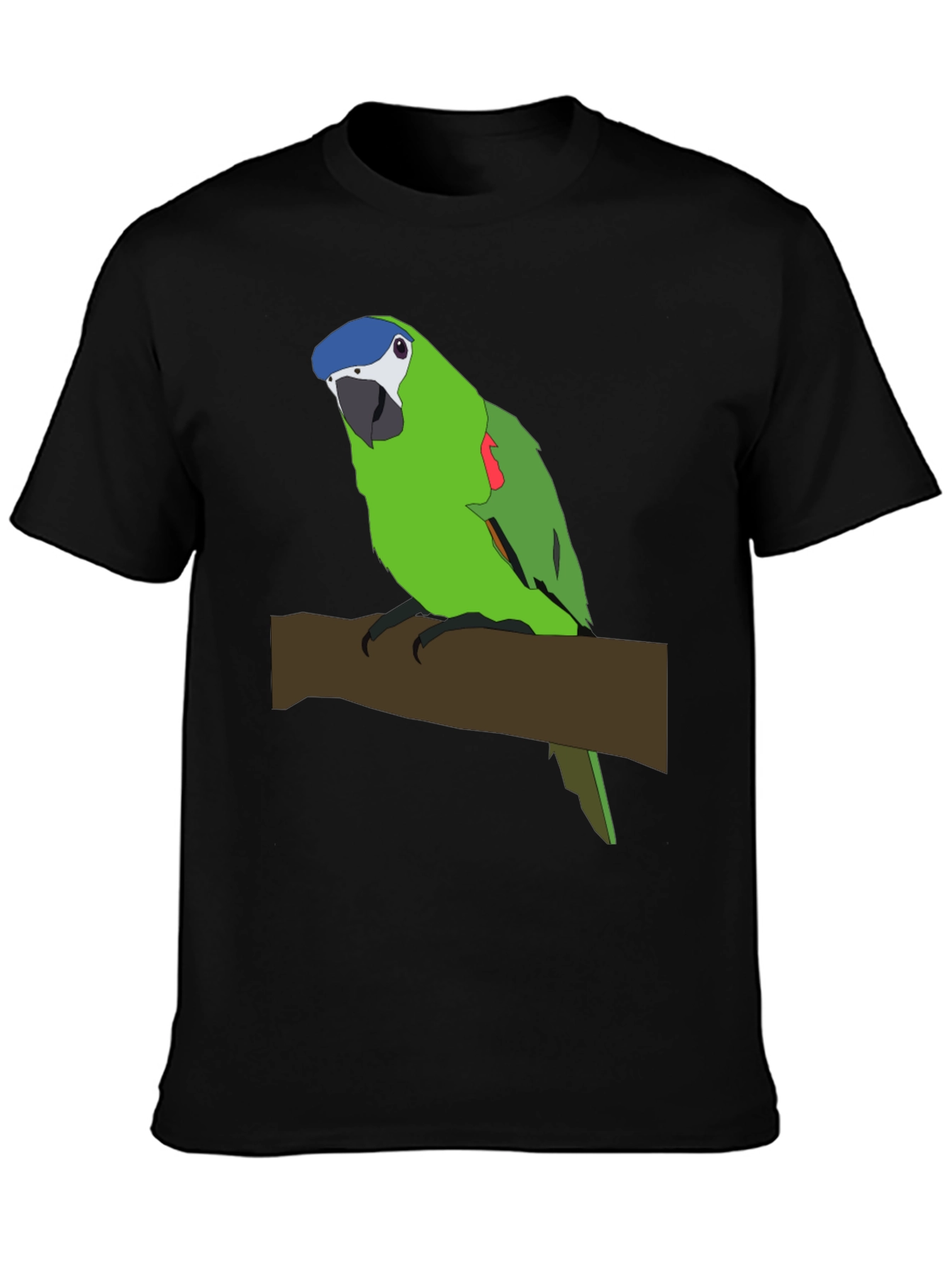 Parrot Graphic Tee - Unique Bird Lovers Shirt