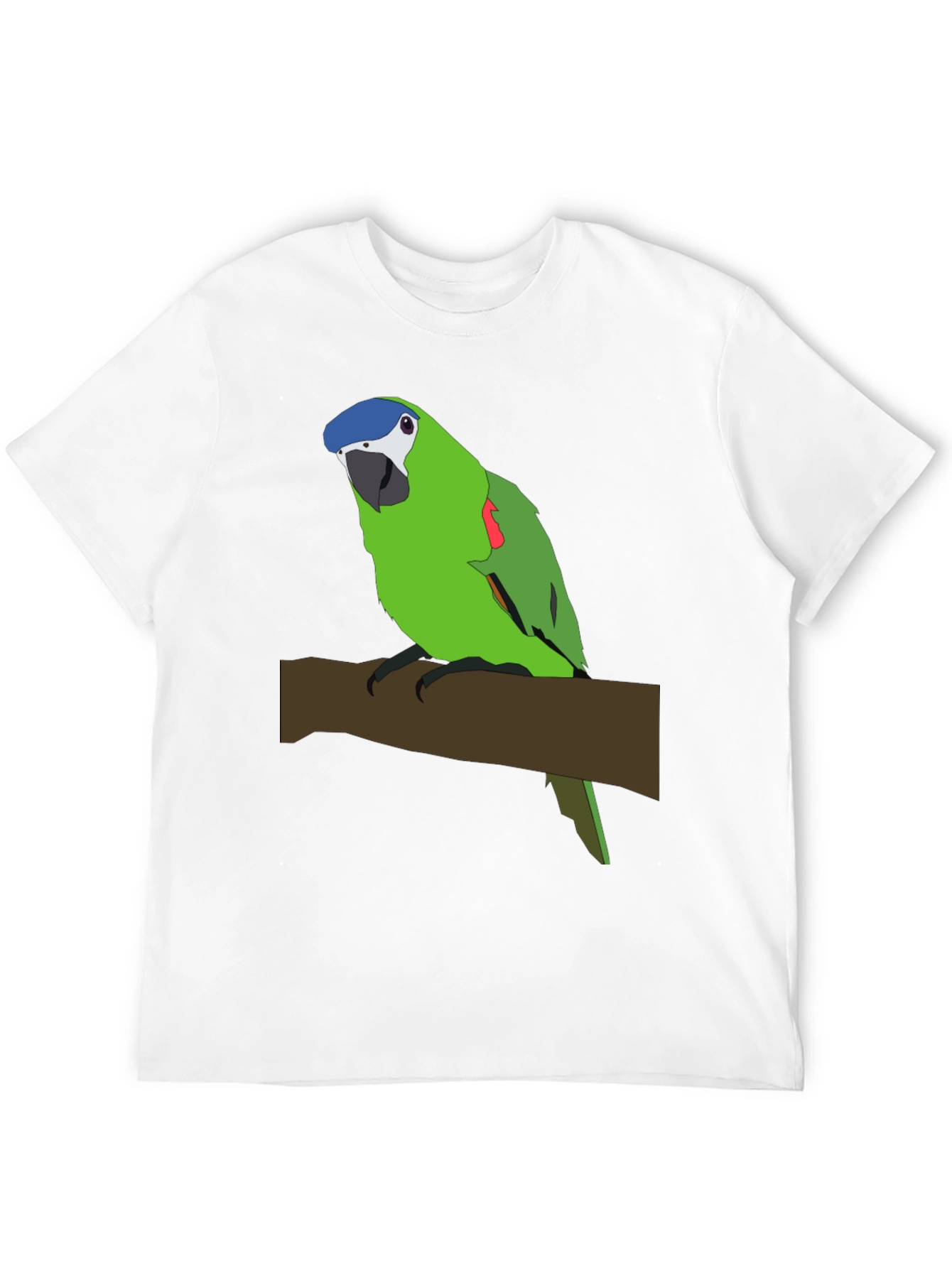 Parrot Graphic Tee - Unique Bird Lovers Shirt