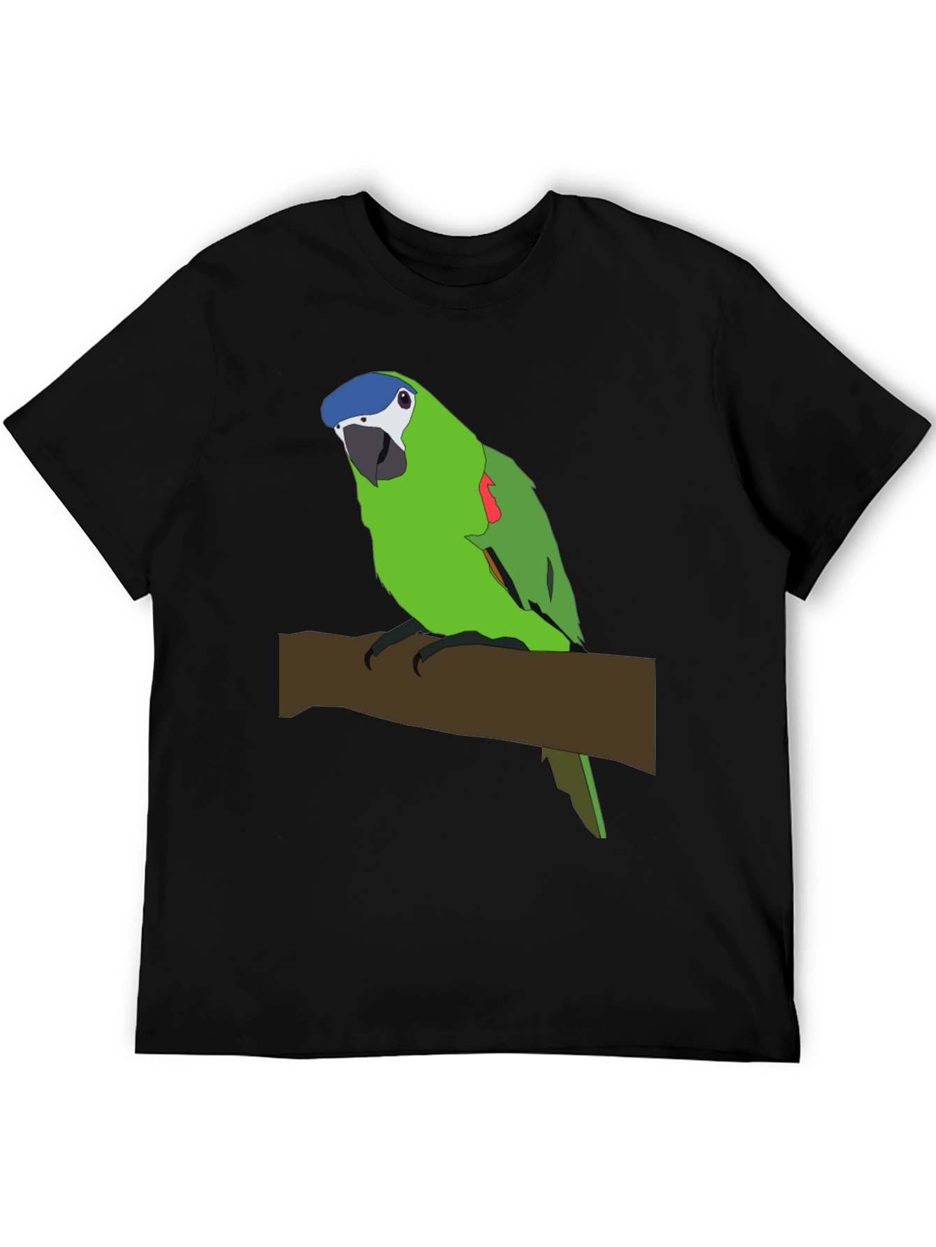 Parrot Graphic Tee - Unique Bird Lovers Shirt