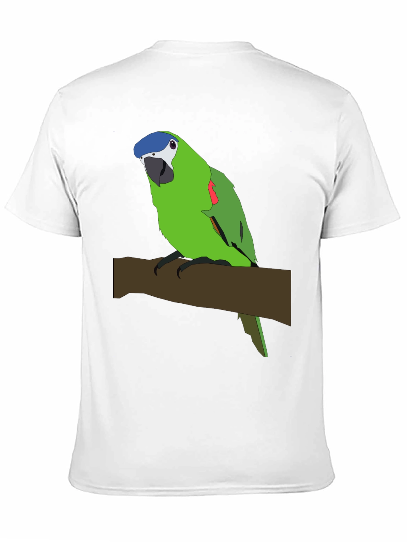 Parrot Graphic Tee - Unique Bird Lovers Shirt