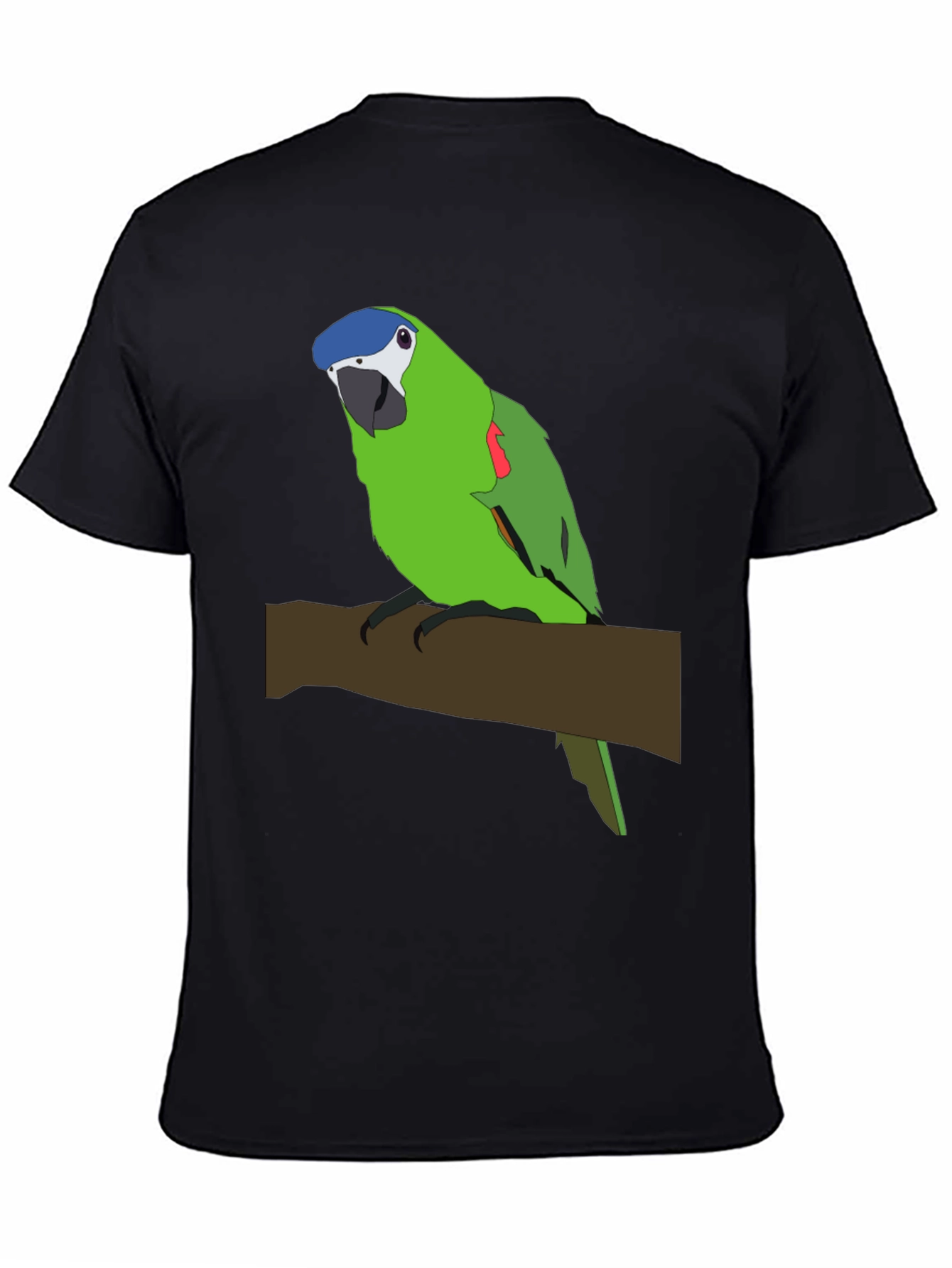 Parrot Graphic Tee - Unique Bird Lovers Shirt