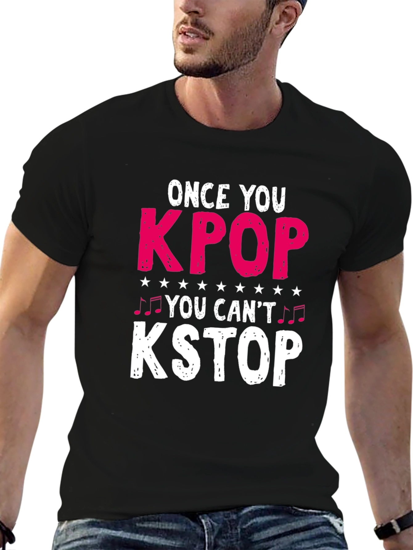 KPOP Fan T-Shirt: Once You KPOP You Cant KSTOP!
