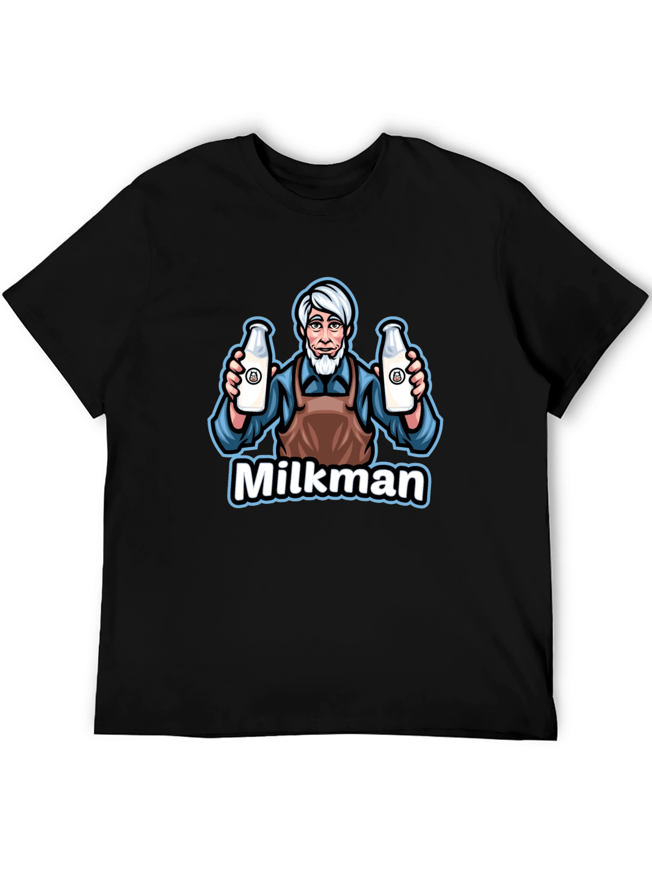 Milkman Cartoon Graphic T-Shirt