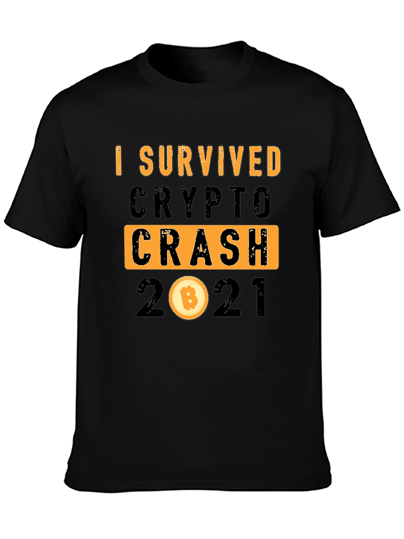 I Survived Crypto Crash 2021 T-Shirt