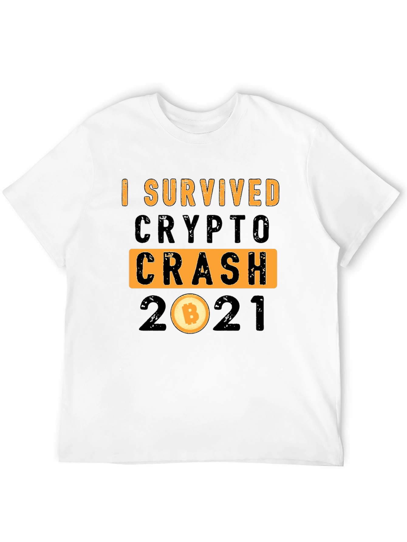 I Survived Crypto Crash 2021 T-Shirt