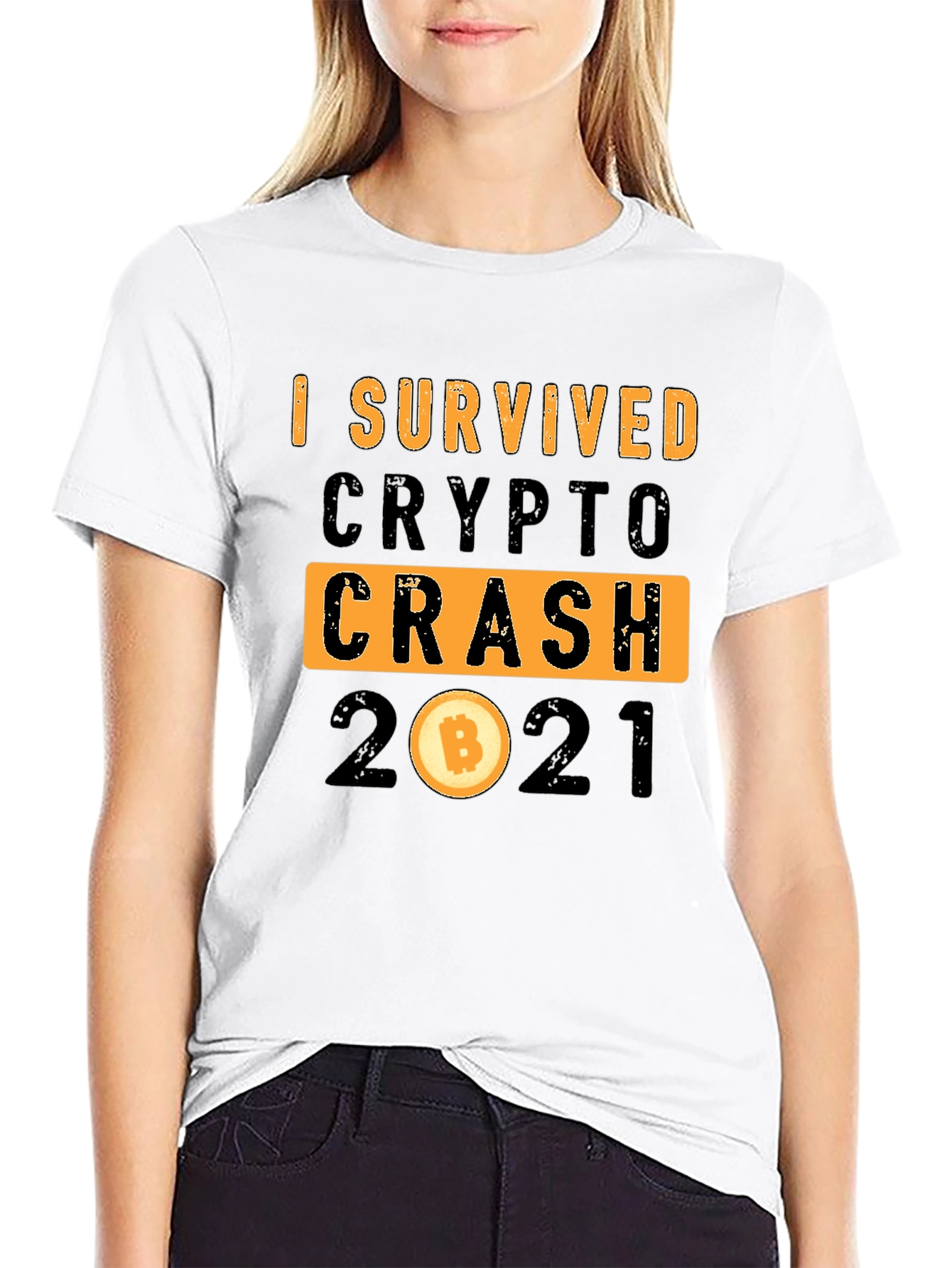 I Survived Crypto Crash 2021 T-Shirt