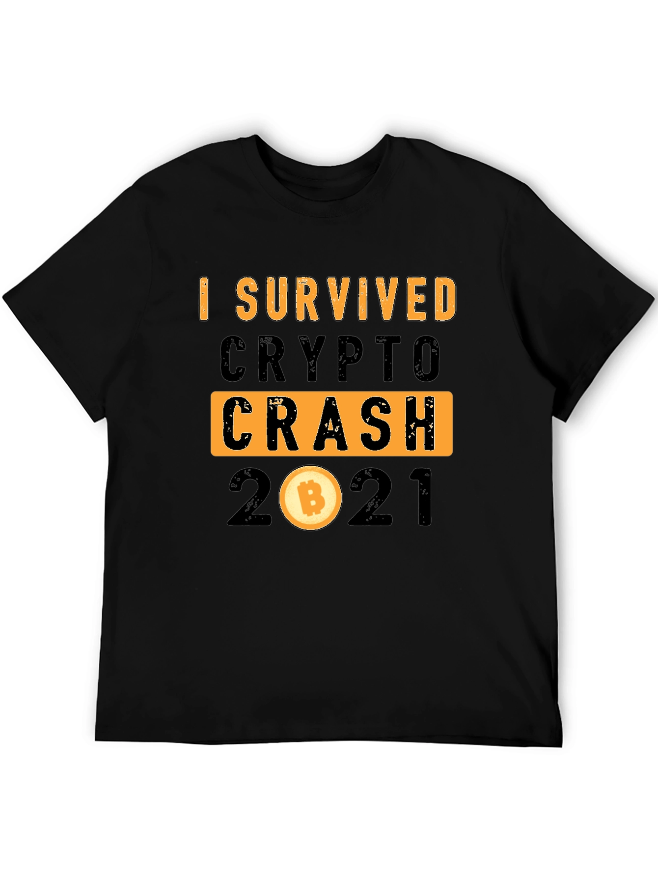I Survived Crypto Crash 2021 T-Shirt