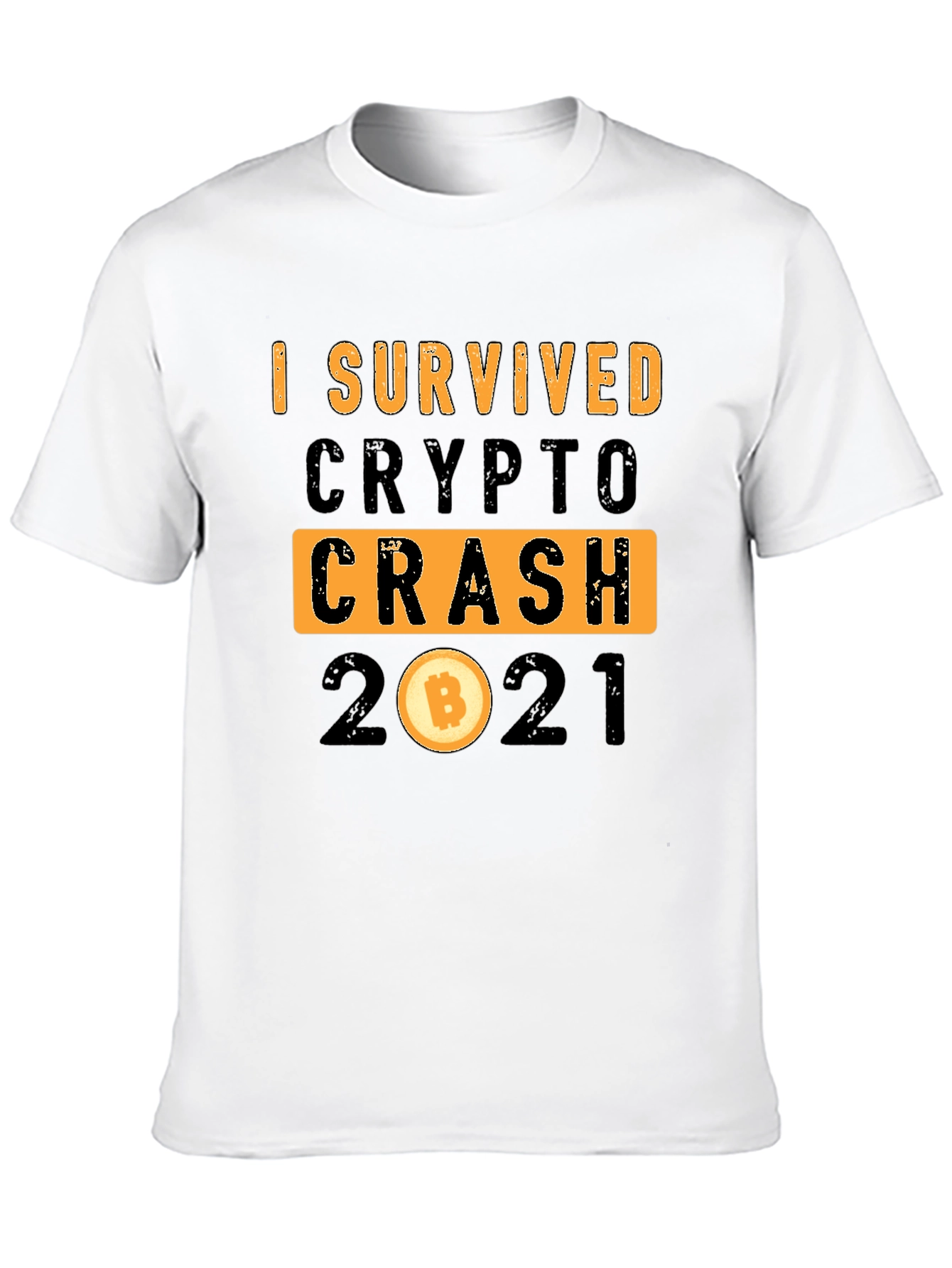 I Survived Crypto Crash 2021 T-Shirt