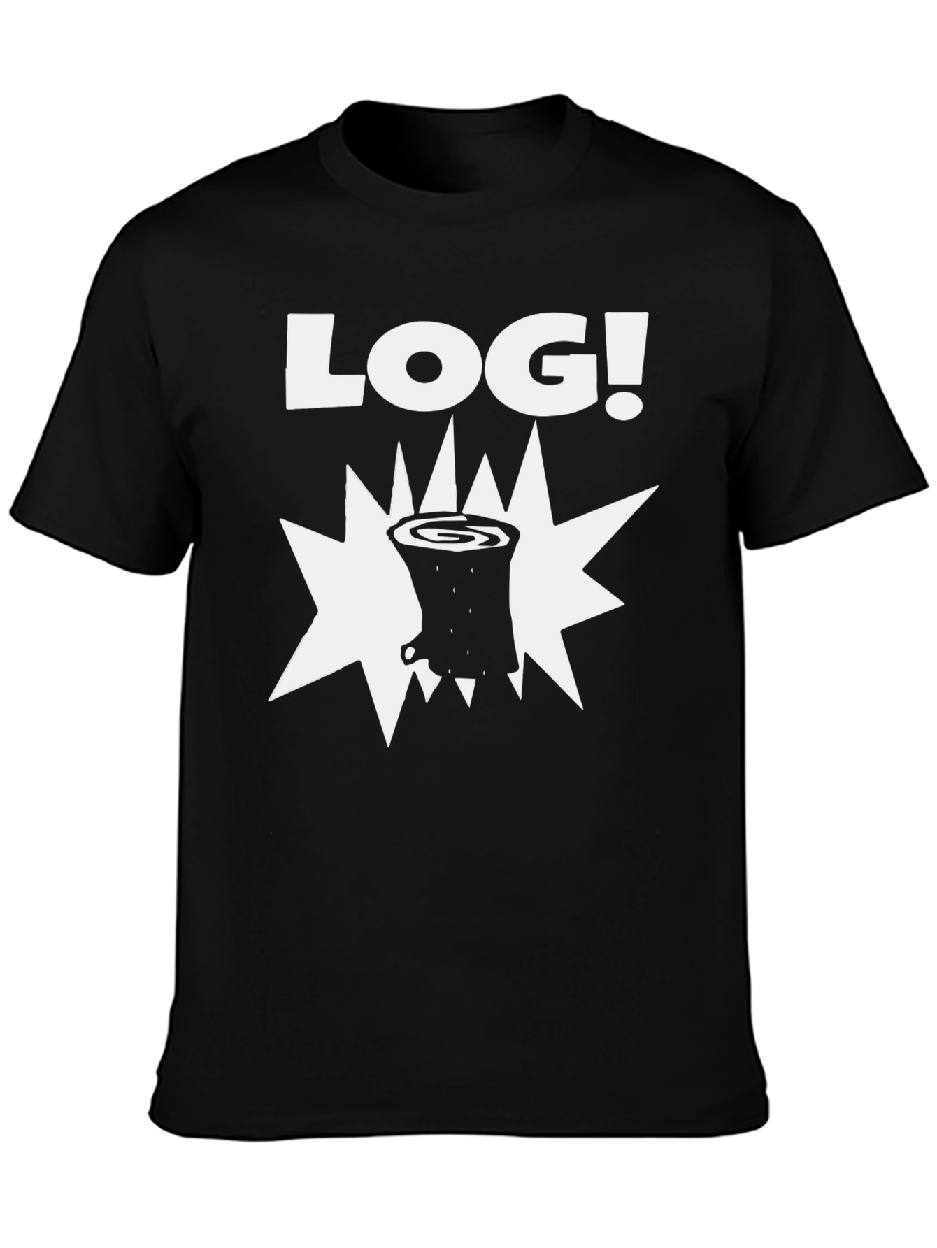 Log T-Shirt - Funny Lumberjack Graphic Tee