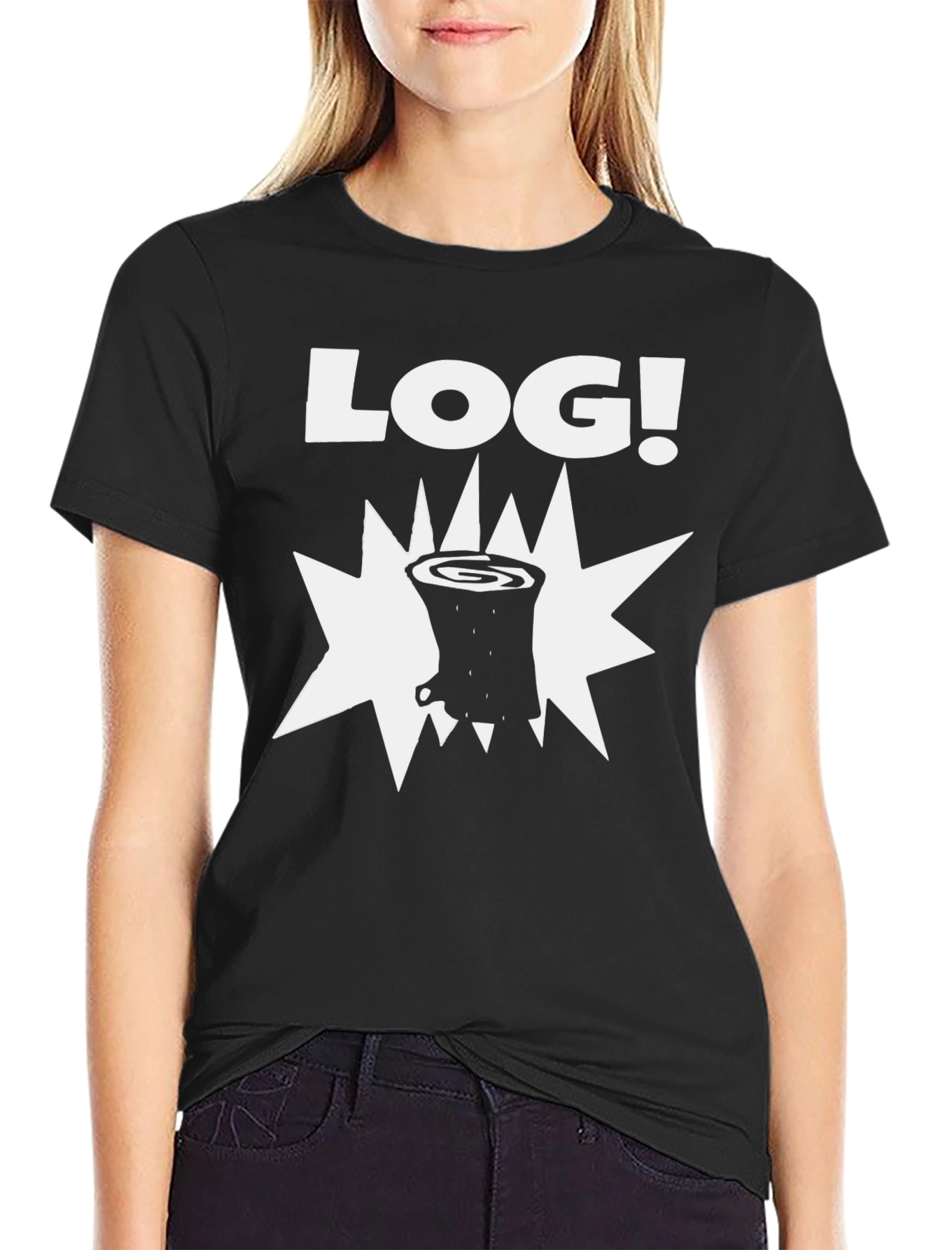 Log T-Shirt - Funny Lumberjack Graphic Tee