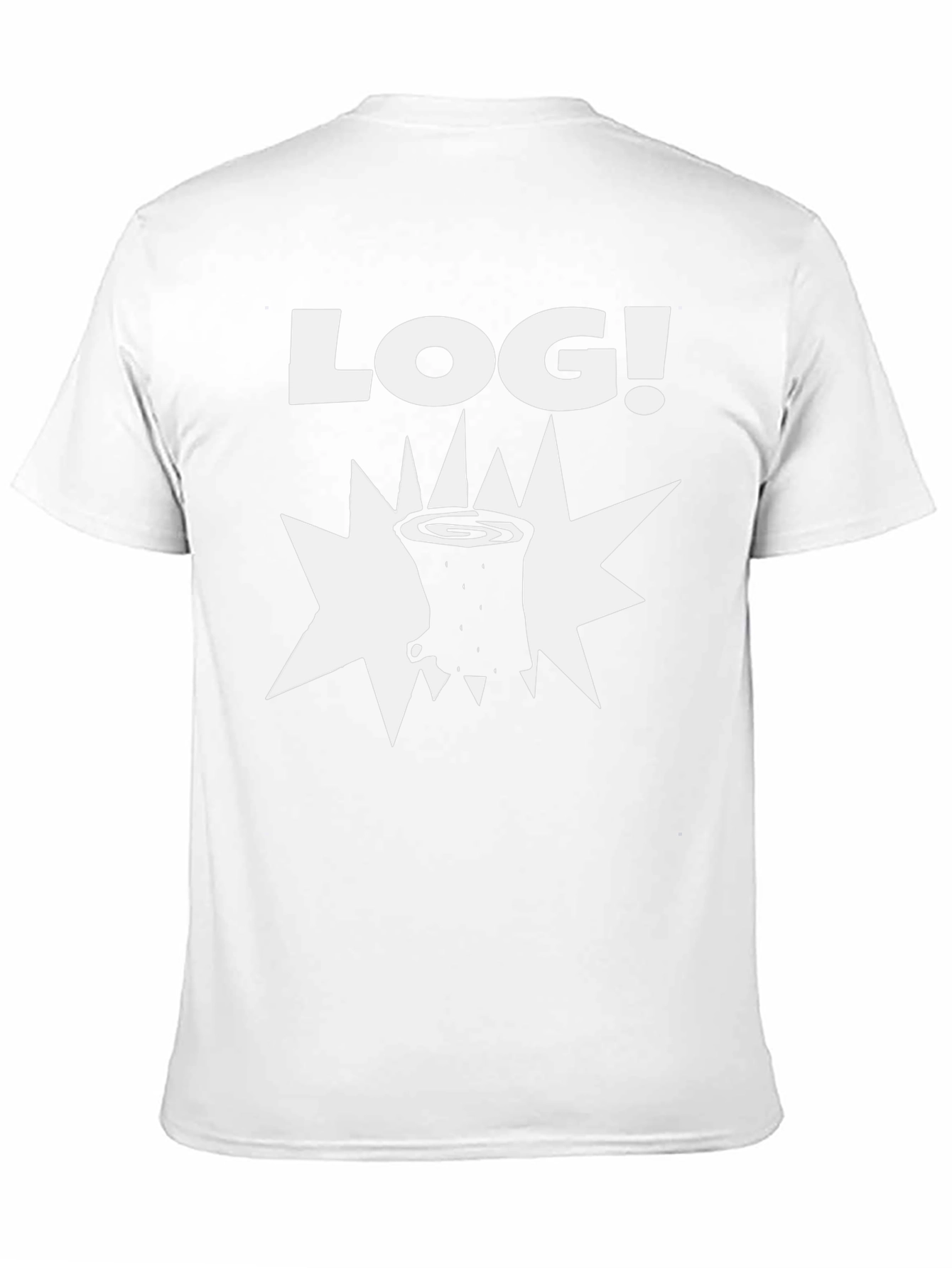 Log T-Shirt - Funny Lumberjack Graphic Tee
