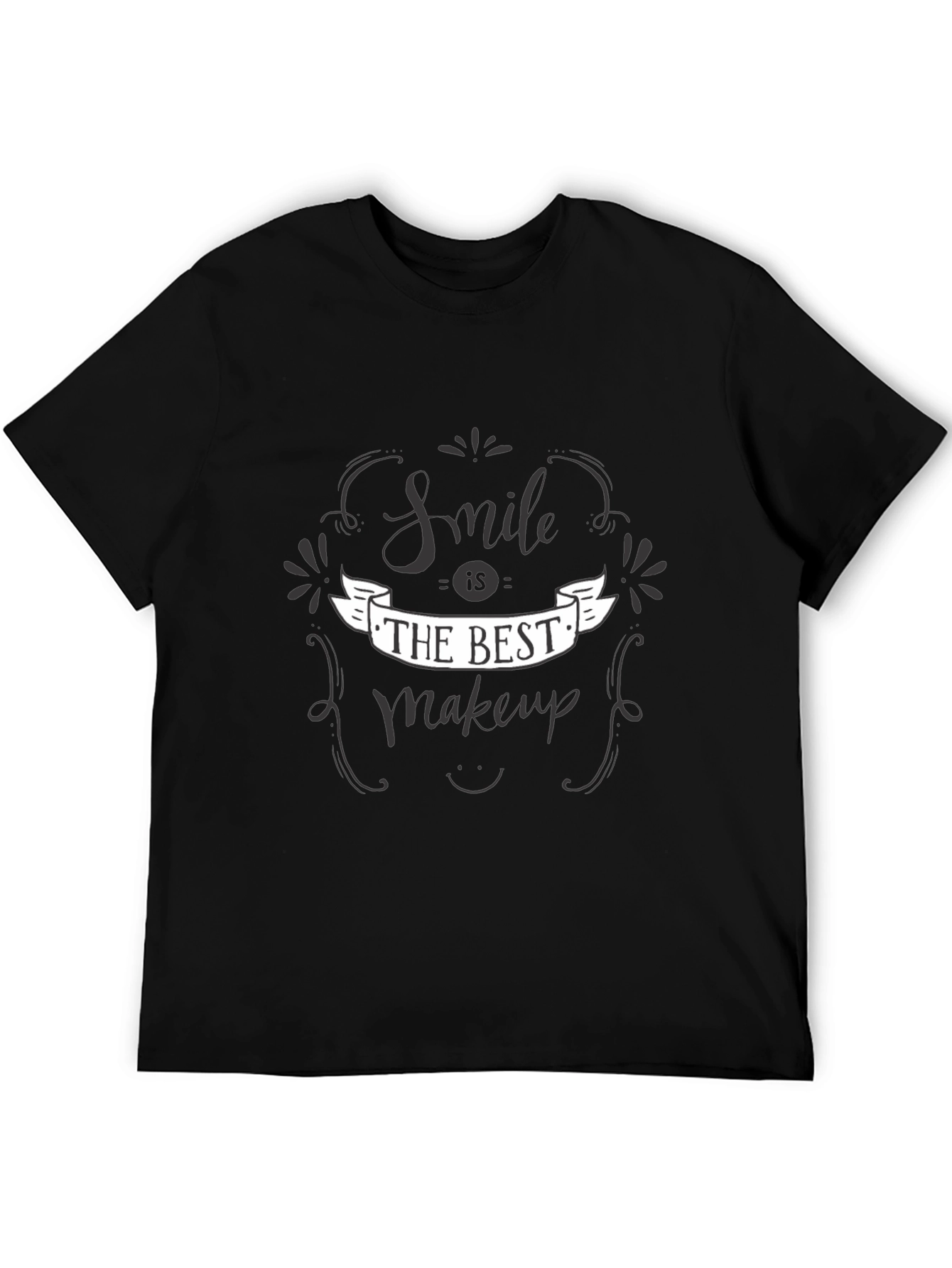 Smile is The Best Makeup - Stylish Graphic Tee