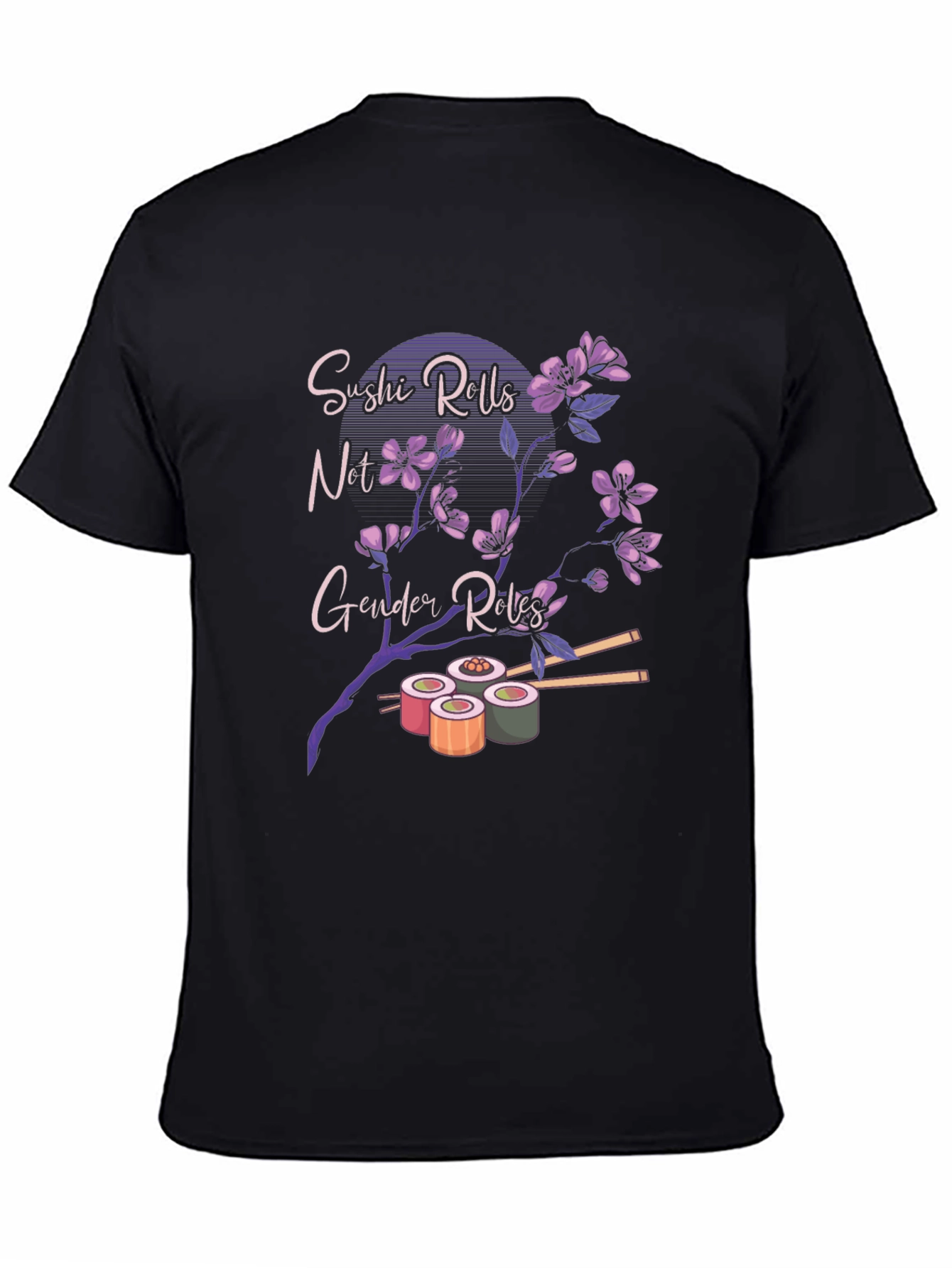 Sushi Rolls Not Gender Roles Graphic T-Shirt