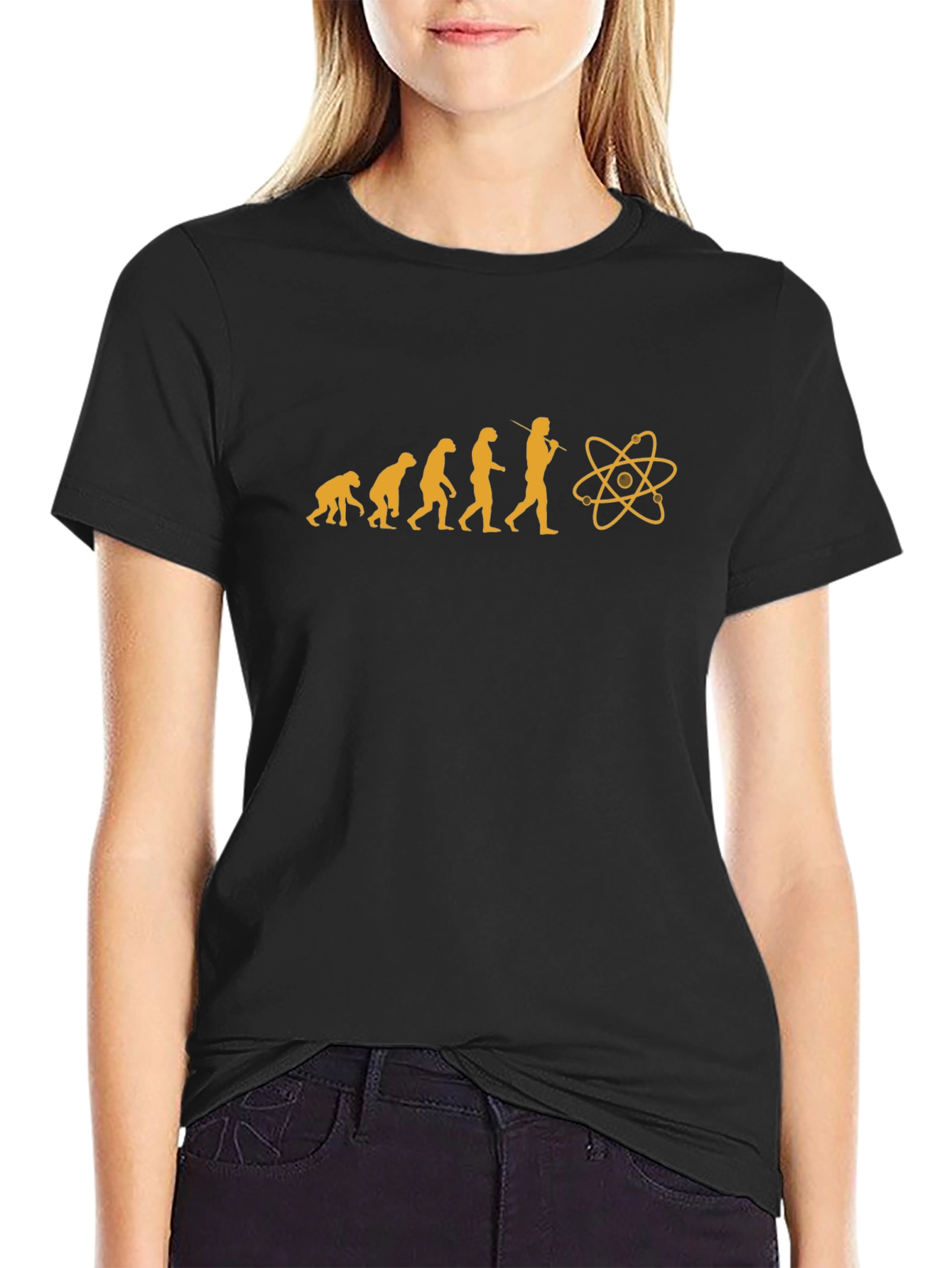 Evolution of Science T-Shirt - Black