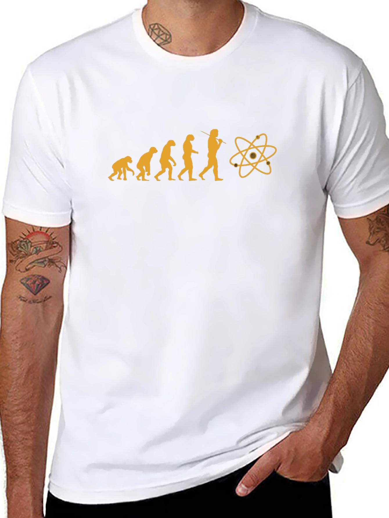 Evolution of Science T-Shirt - Black