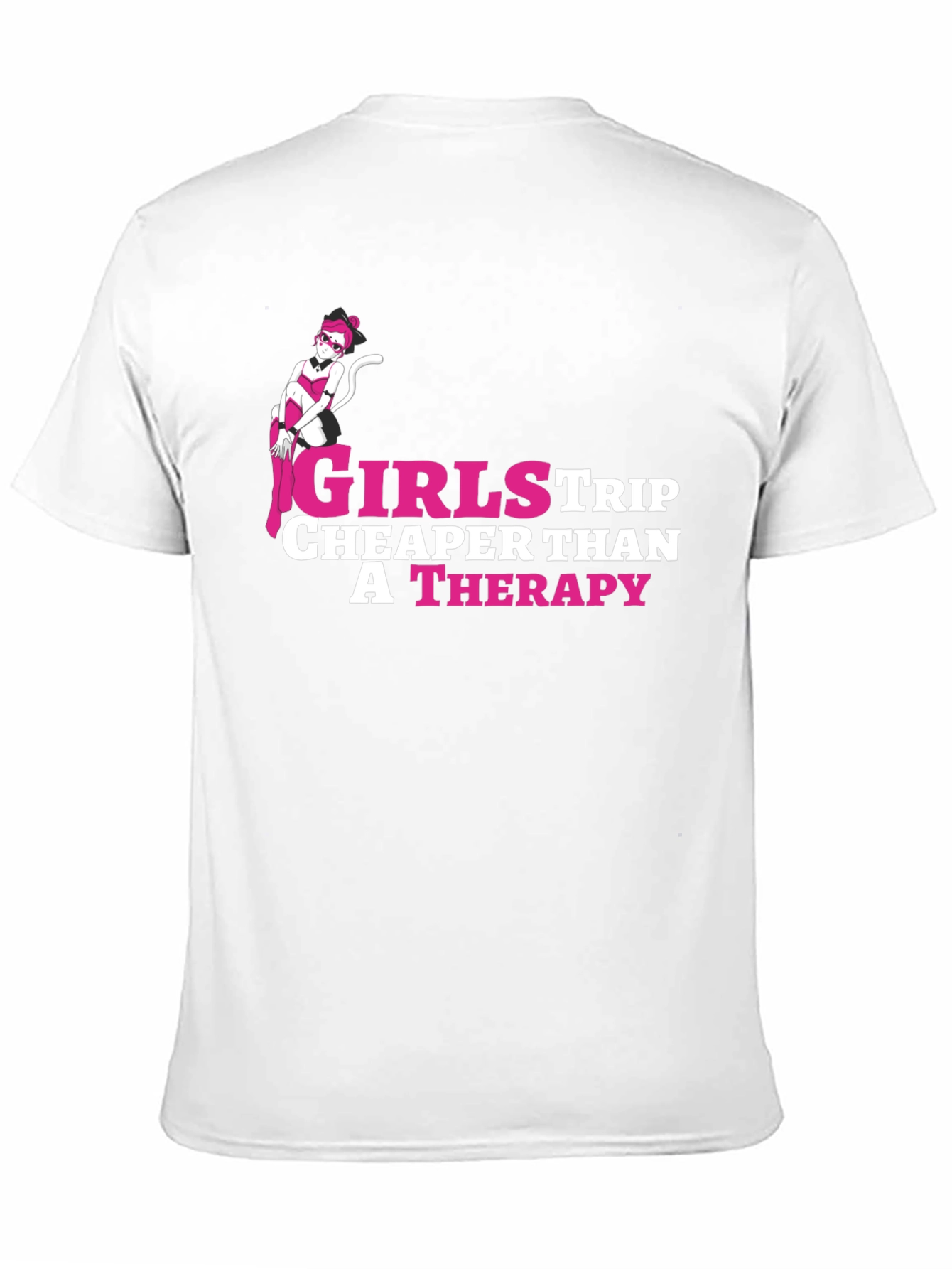 Girls Trip Therapy T-Shirt - Novelty Graphic Tee