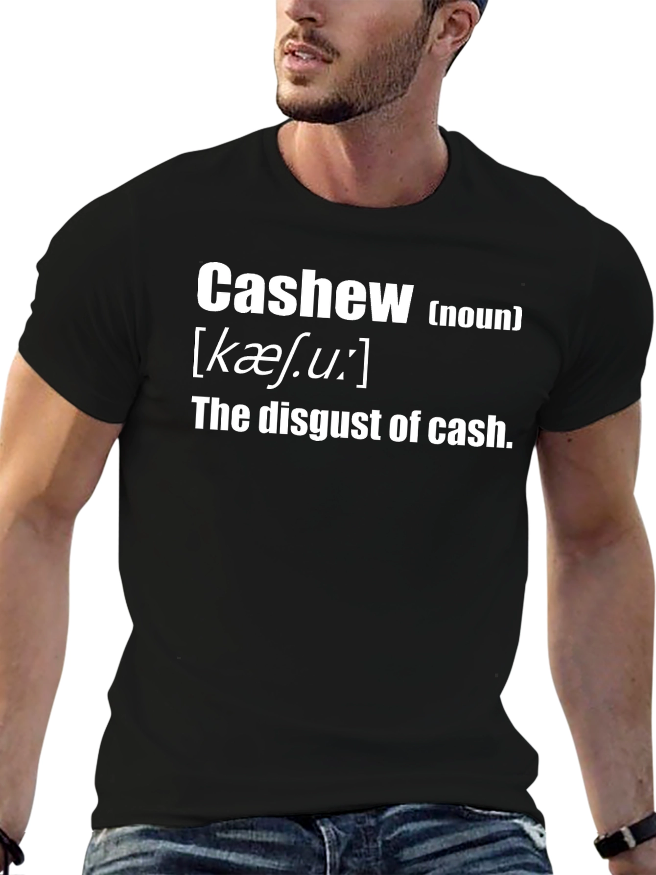 Cashew Definition T-Shirt Funny Humor Tee
