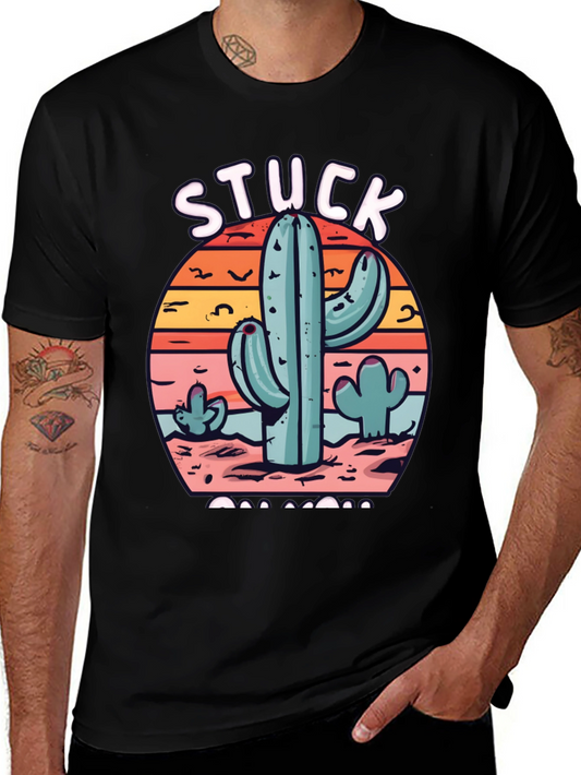 Stuck on Cacti T-Shirt - Desert Theme Tee