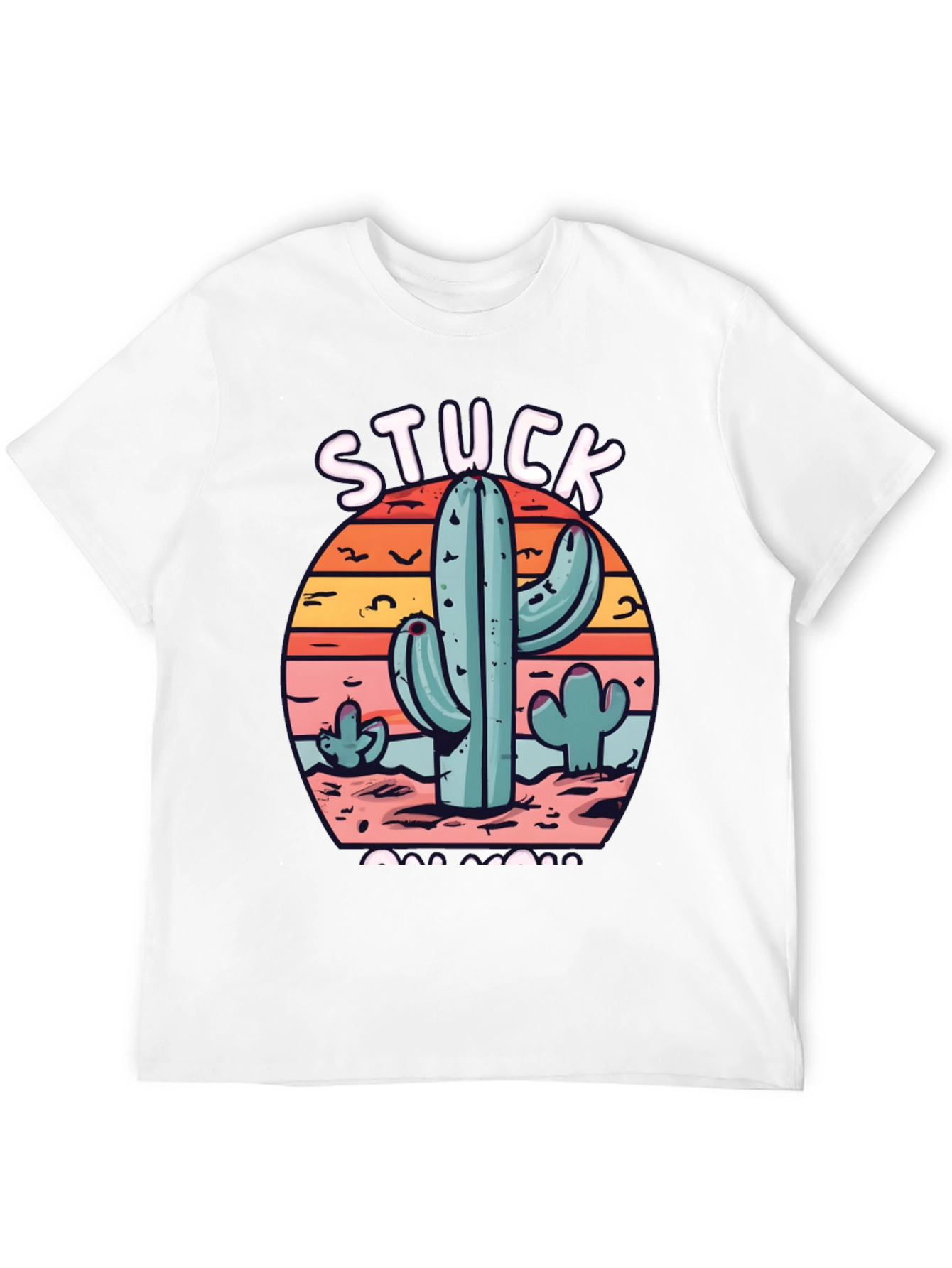 Stuck on Cacti T-Shirt - Desert Theme Tee