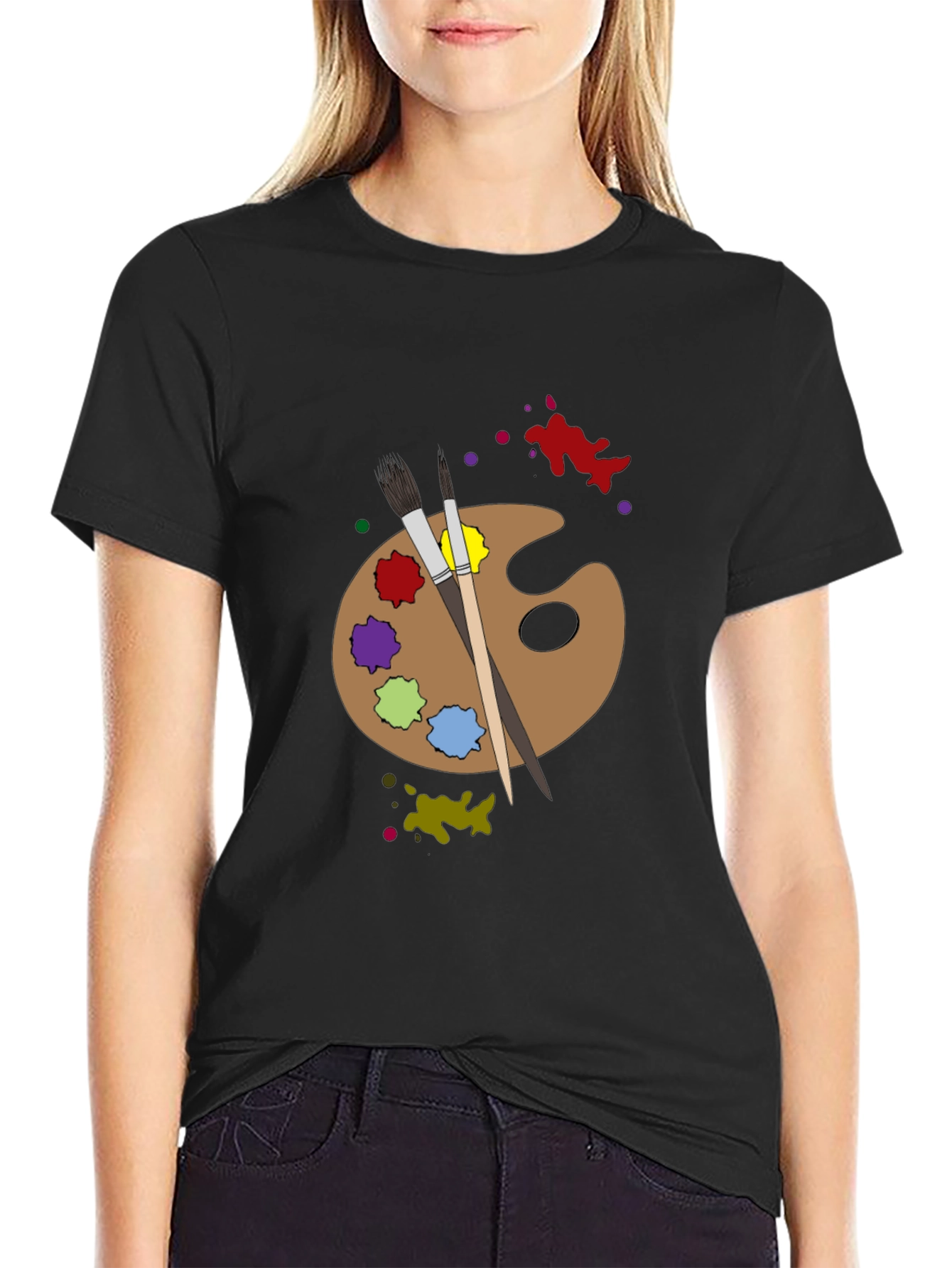 Art Palette T-Shirt: Creative Artists Tee