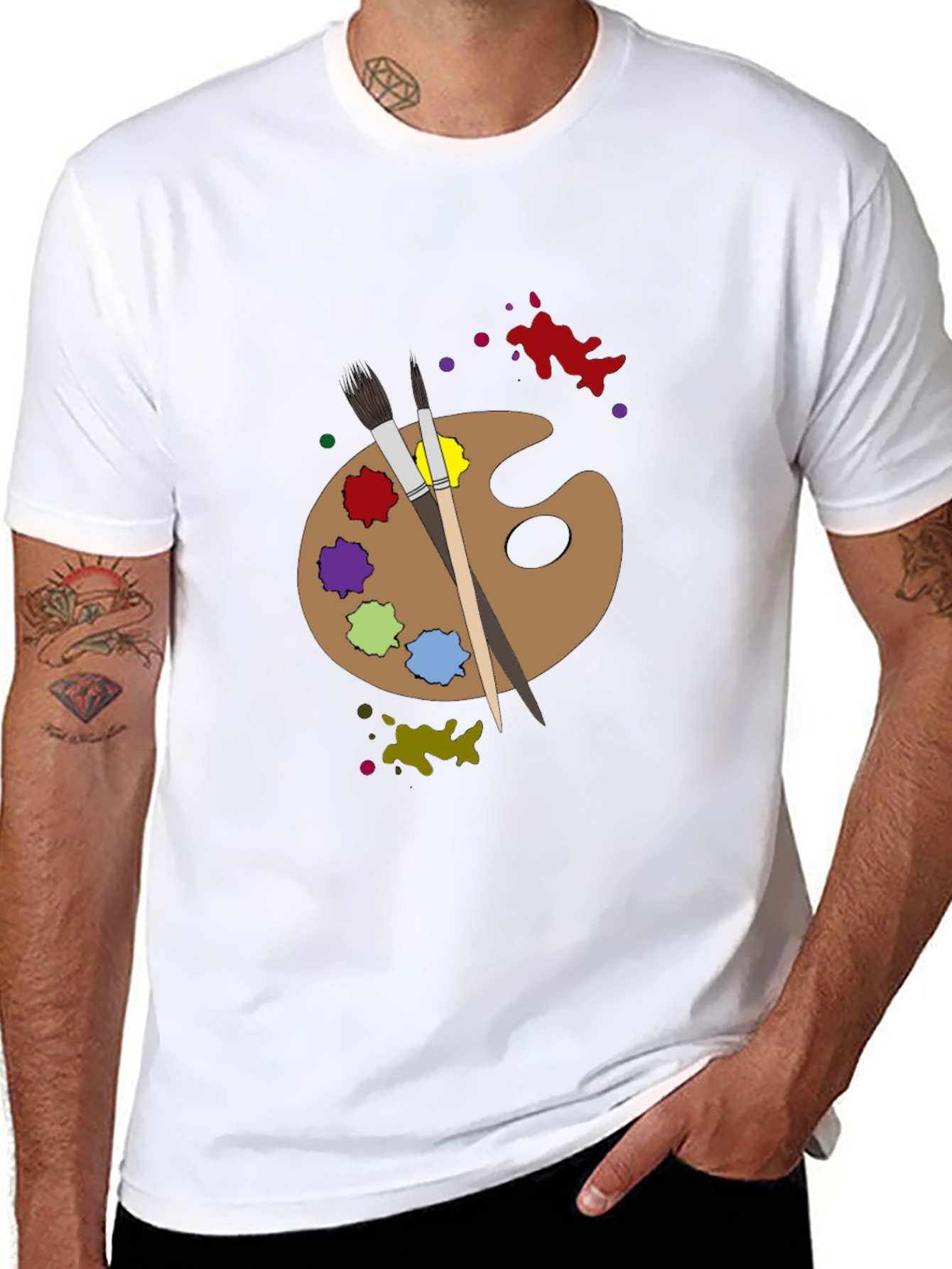Art Palette T-Shirt: Creative Artists Tee