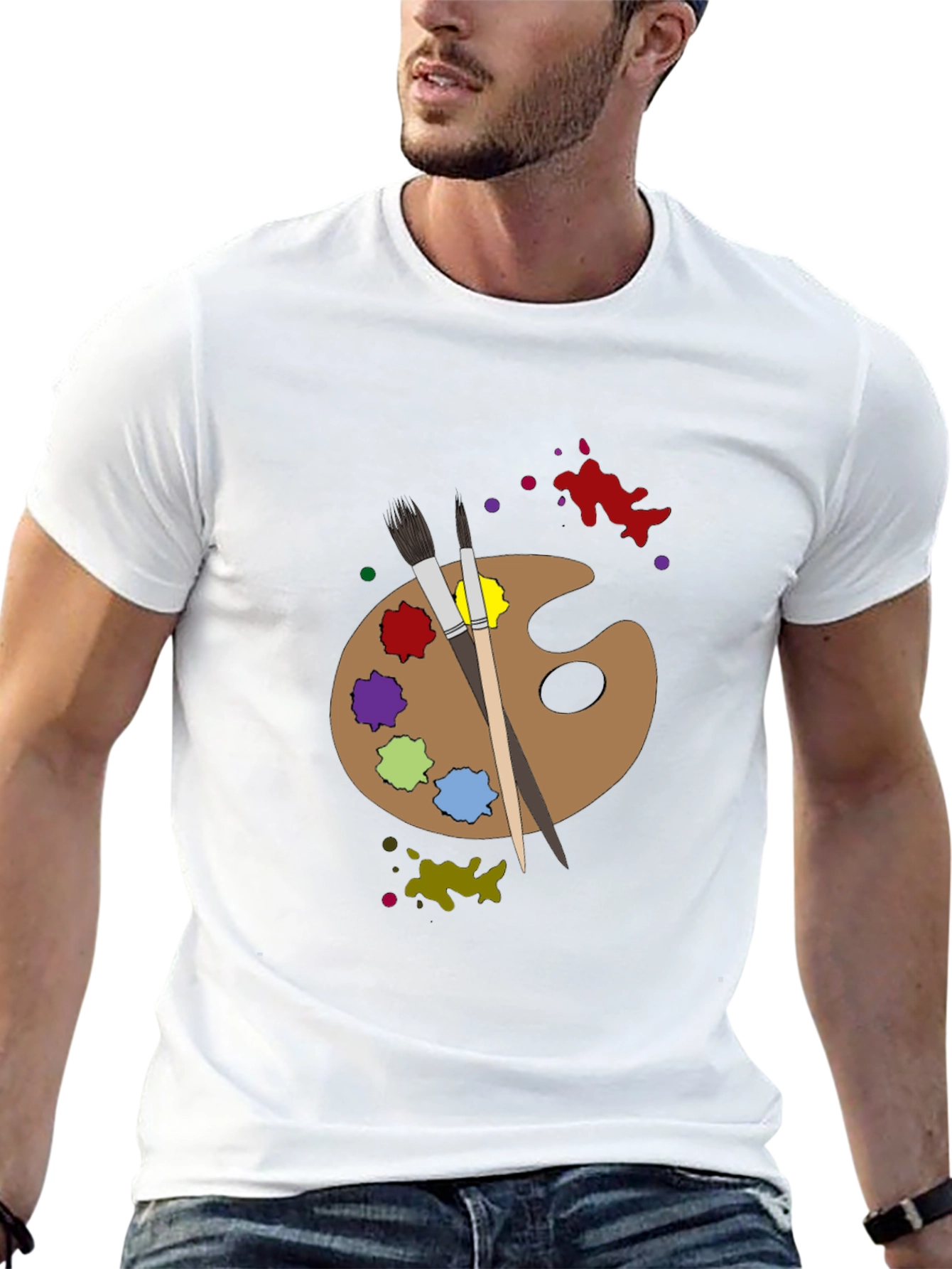 Art Palette T-Shirt: Creative Artists Tee