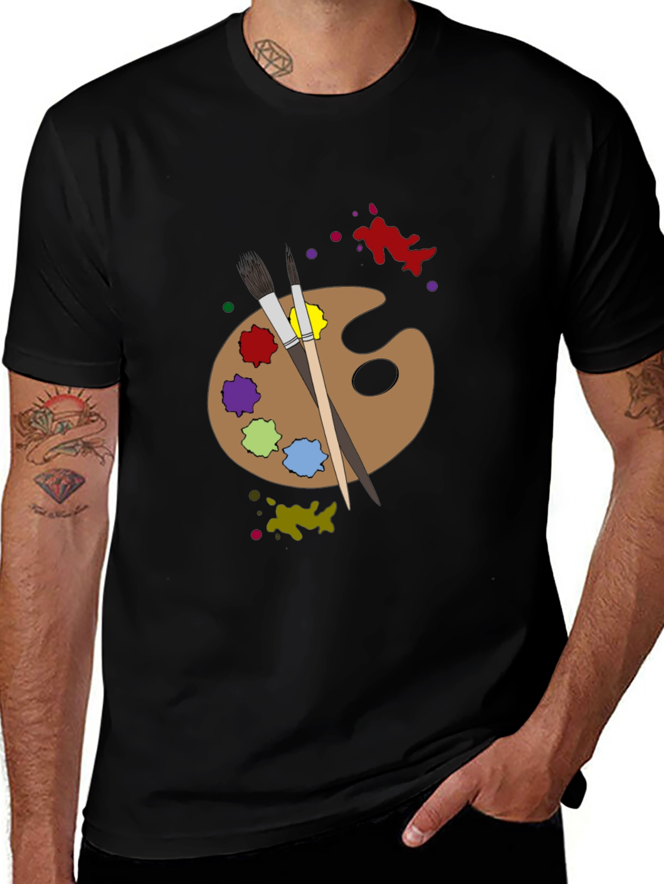 Art Palette T-Shirt: Creative Artists Tee