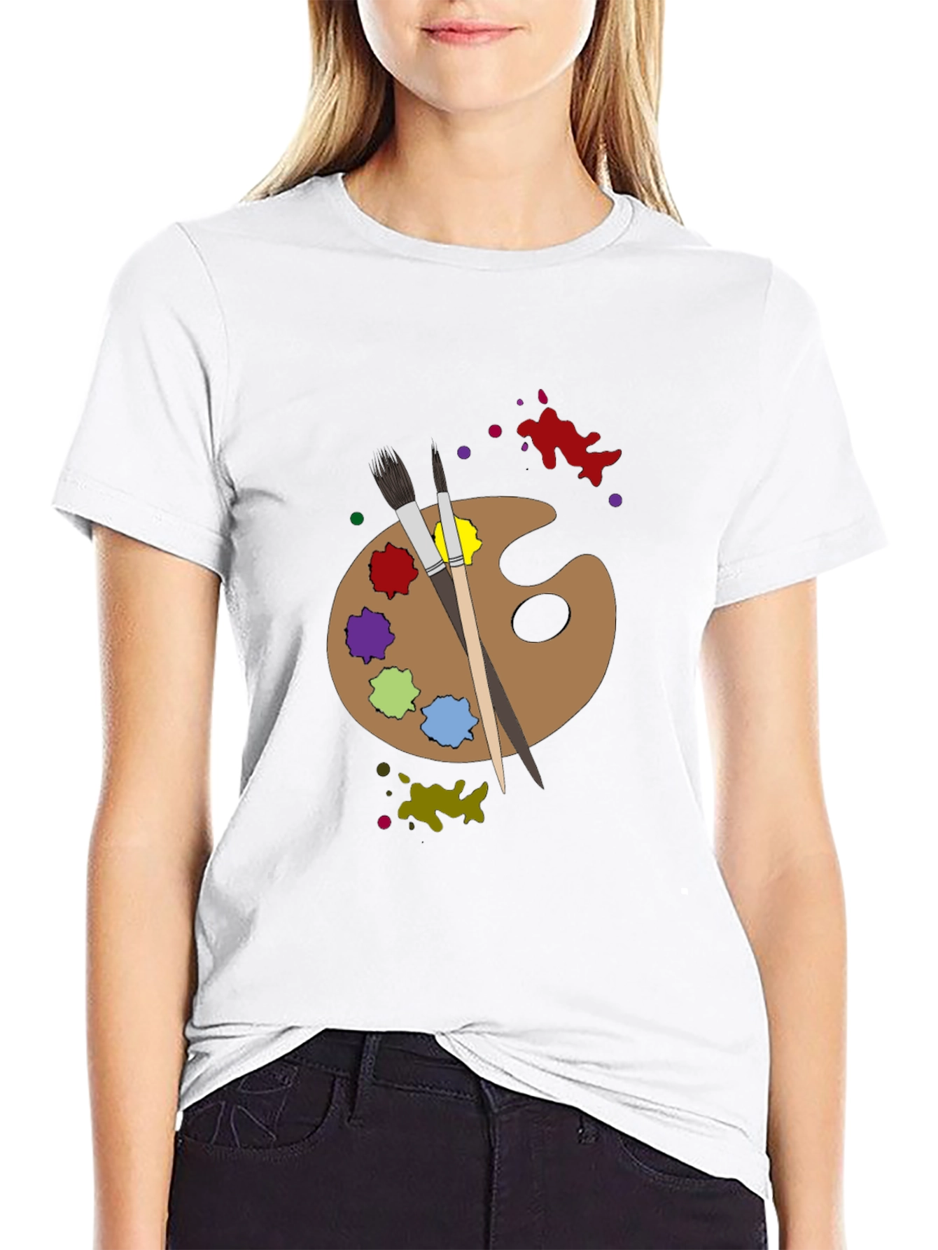 Art Palette T-Shirt: Creative Artists Tee