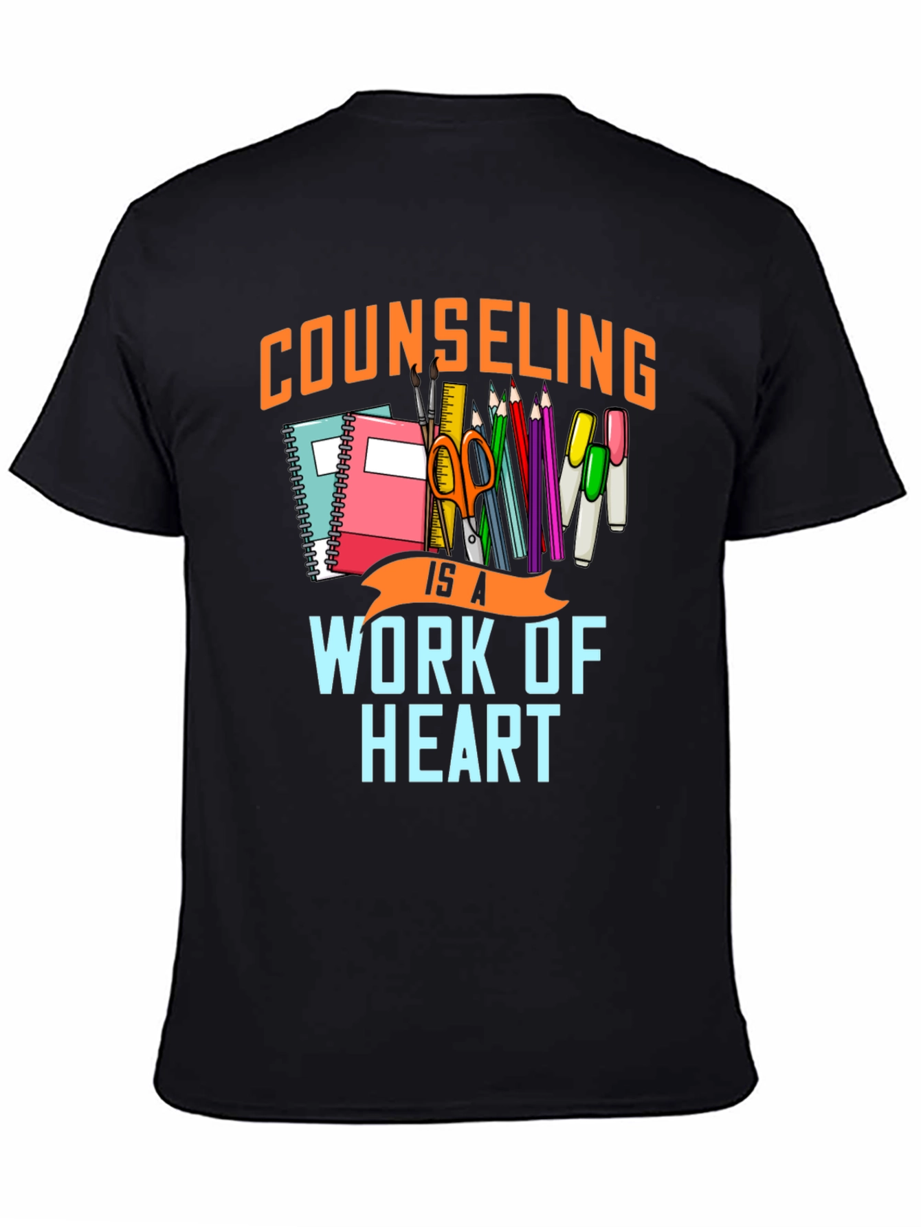 Counseling is a Work of Heart Graphic Tee