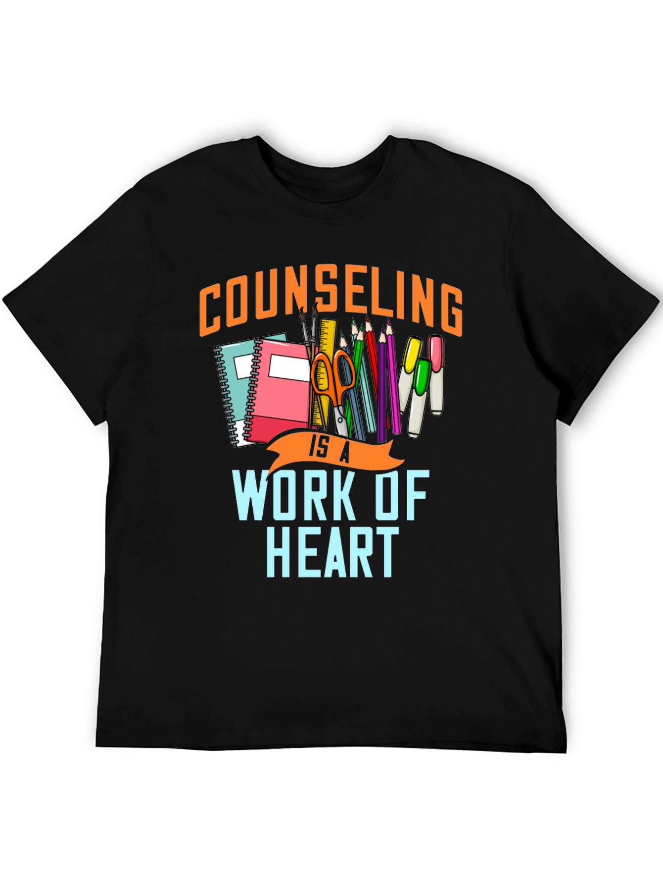 Counseling is a Work of Heart Graphic Tee