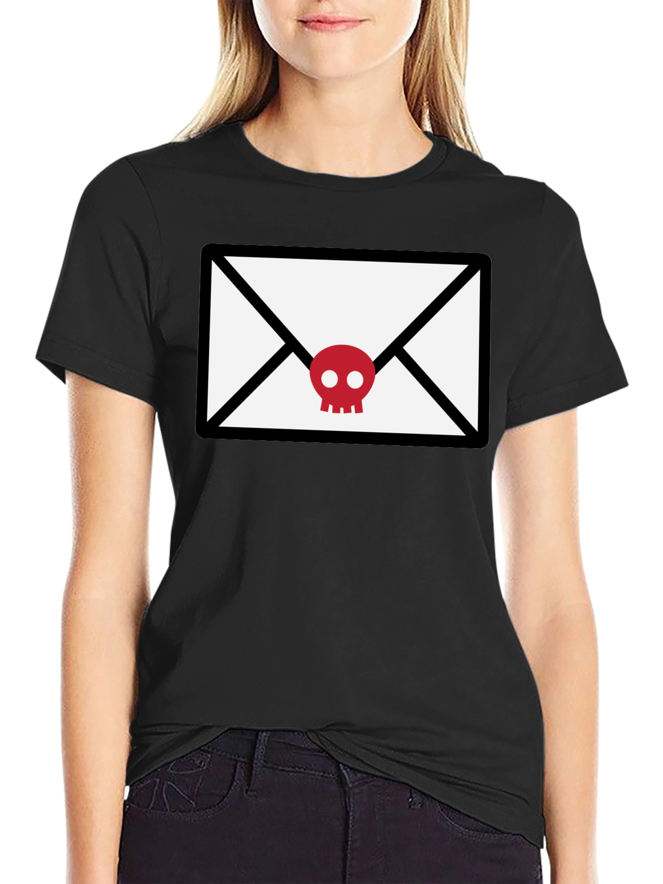 Skull Mail T-Shirt - Dangerously Stylish!
