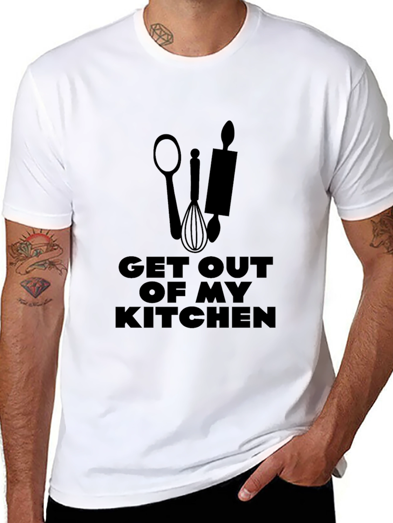 Get Out of My Kitchen Funny Cook T-Shirt