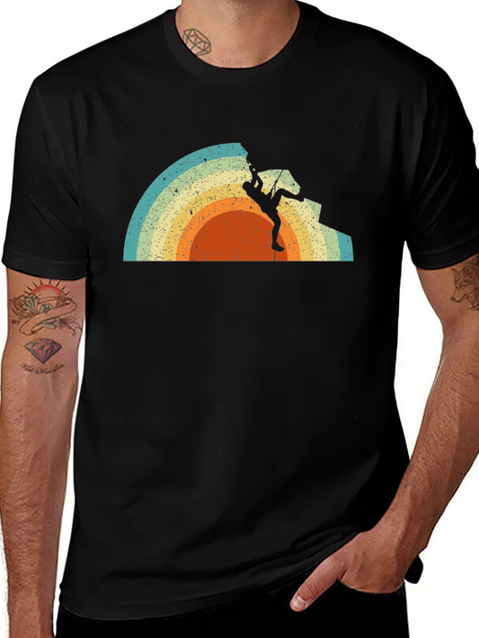 Vintage Rock Climbing Graphic T-Shirt