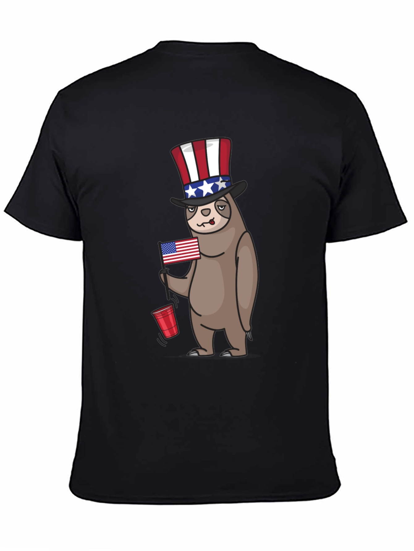 Patriotic Sloth T-Shirt