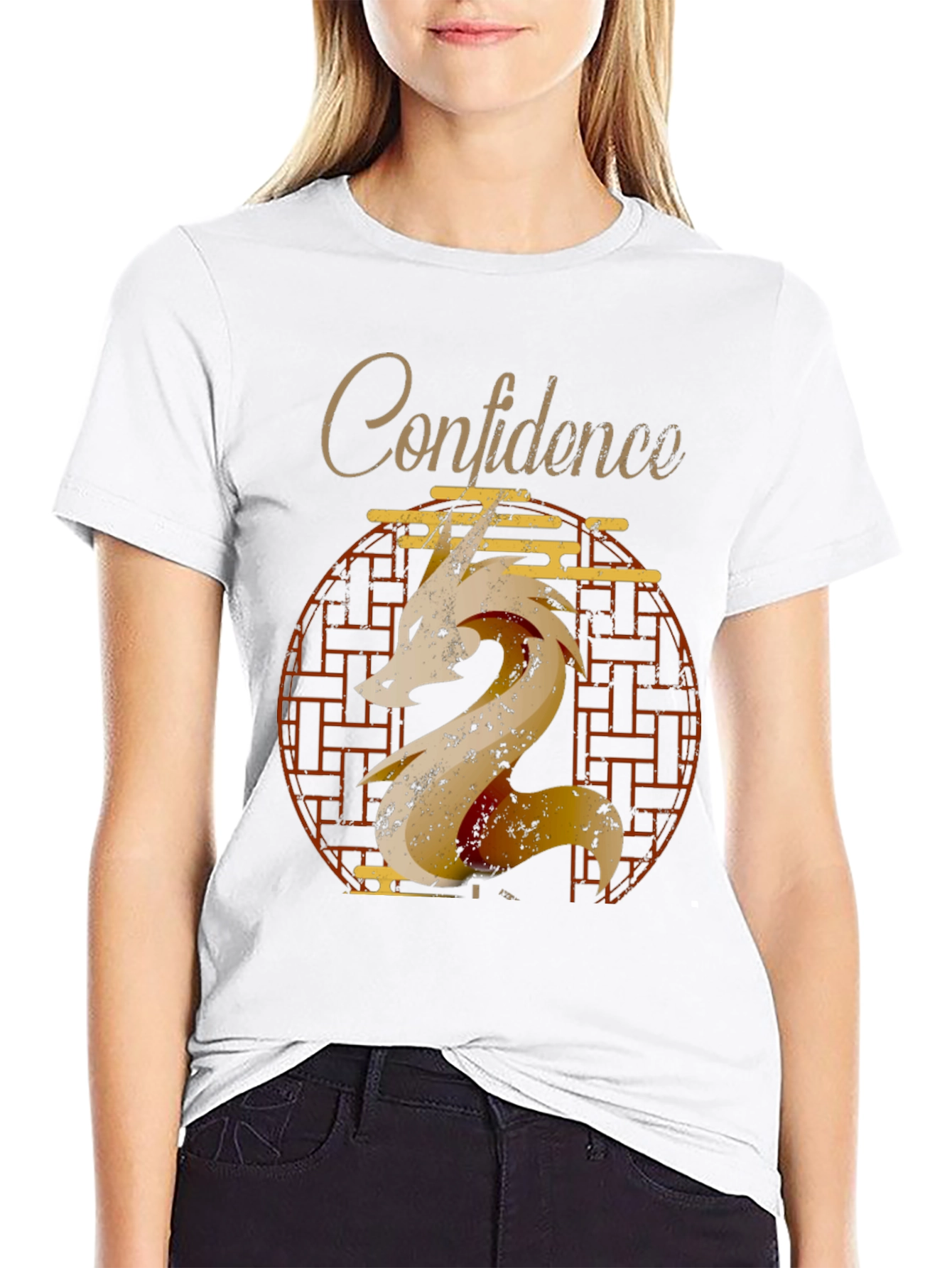 Confidence Dragon Graphic Tee