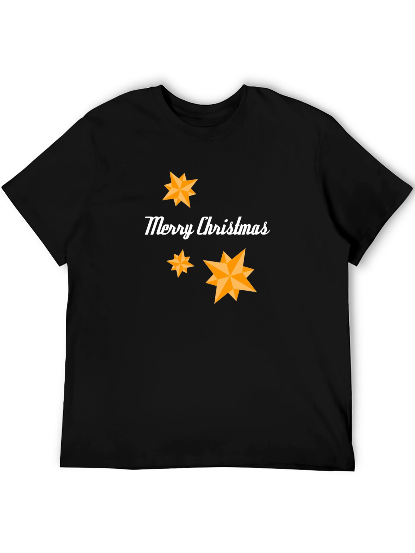 Merry Christmas Star Graphic T-Shirt