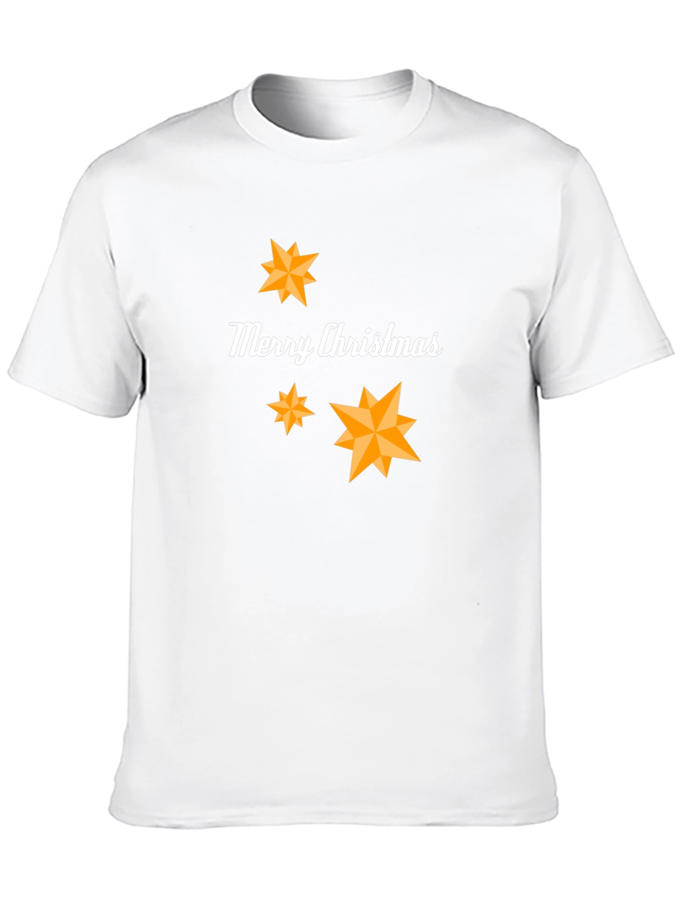 Merry Christmas Star Graphic T-Shirt