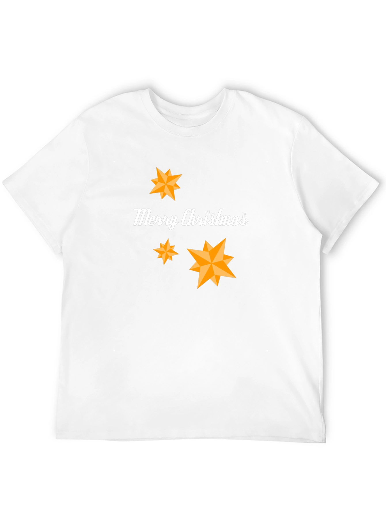 Merry Christmas Star Graphic T-Shirt