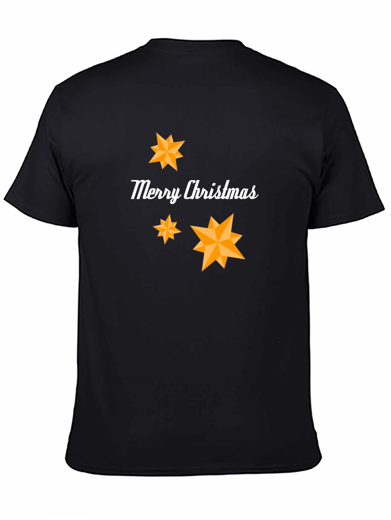 Merry Christmas Star Graphic T-Shirt