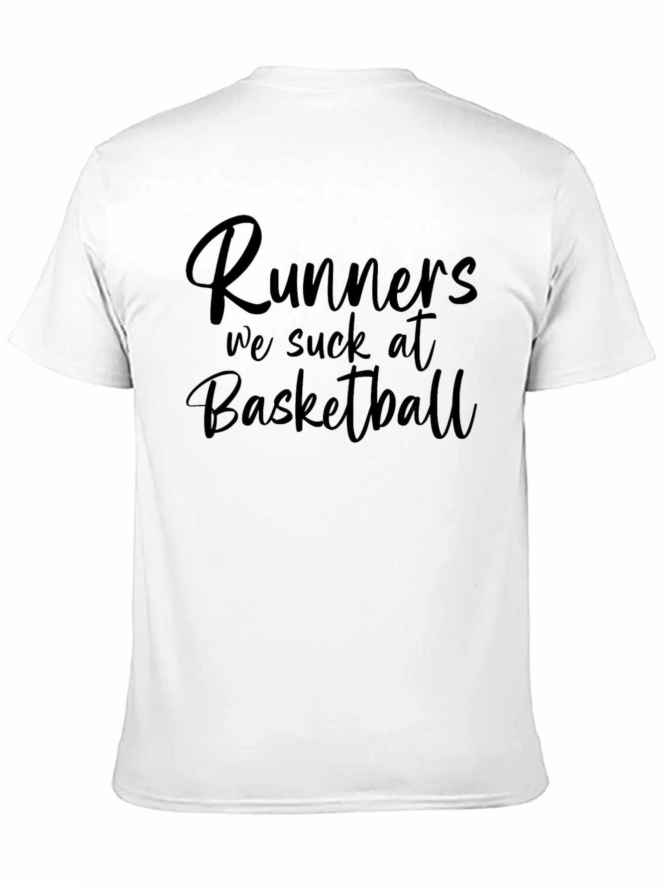 Runners We Suck at Basketball Graphic T-Shirt