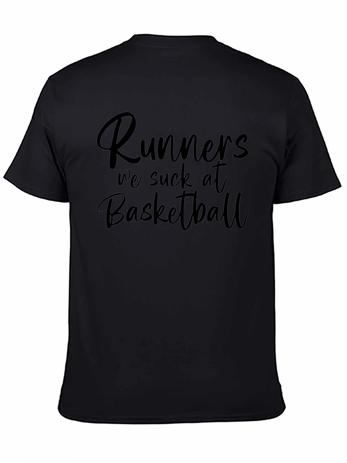 Runners We Suck at Basketball Graphic T-Shirt