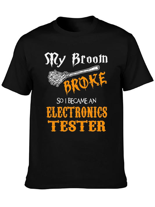 Electronics Tester Funny Halloween T-Shirt