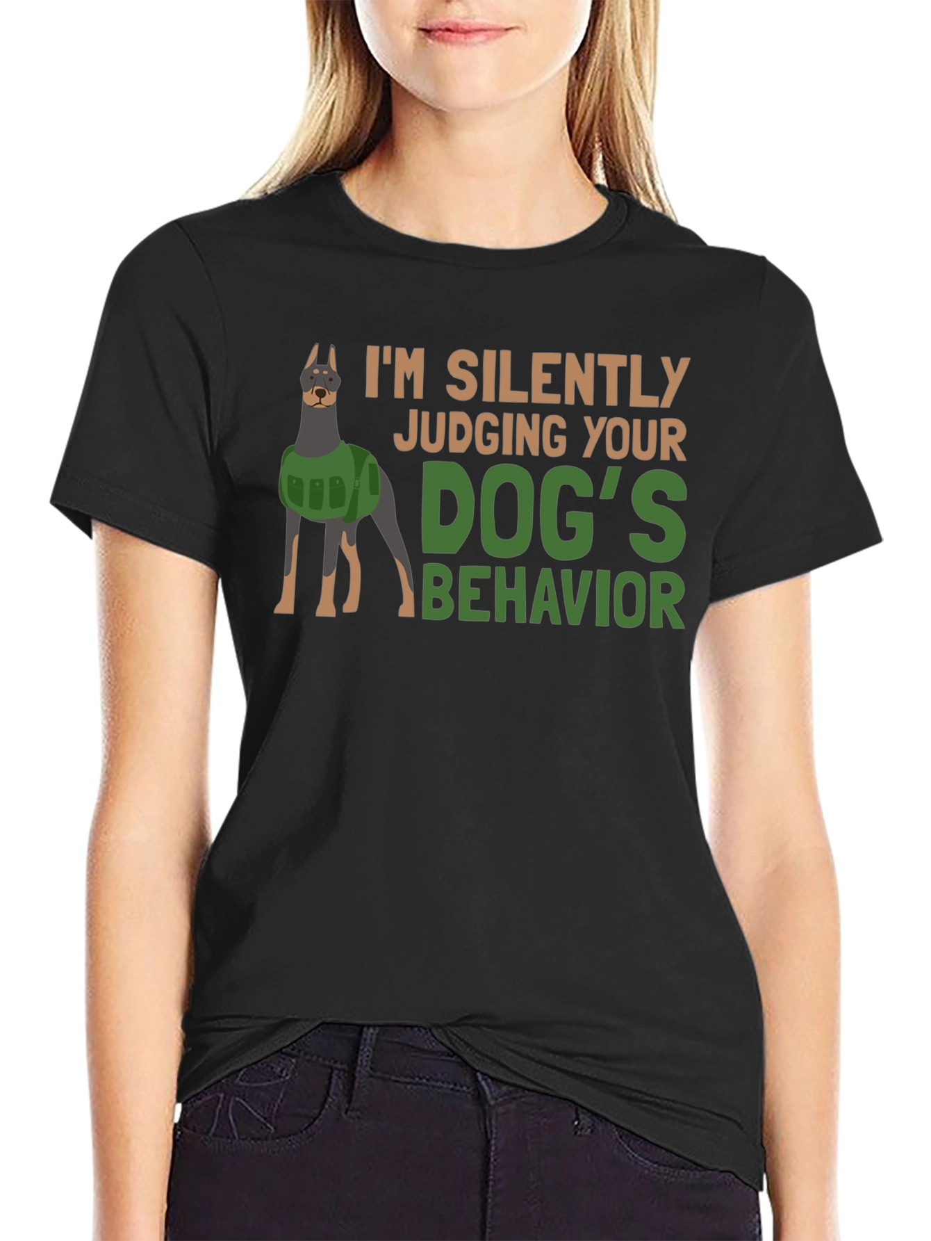 Dog Behavior T-Shirt - Silently Judging Tee