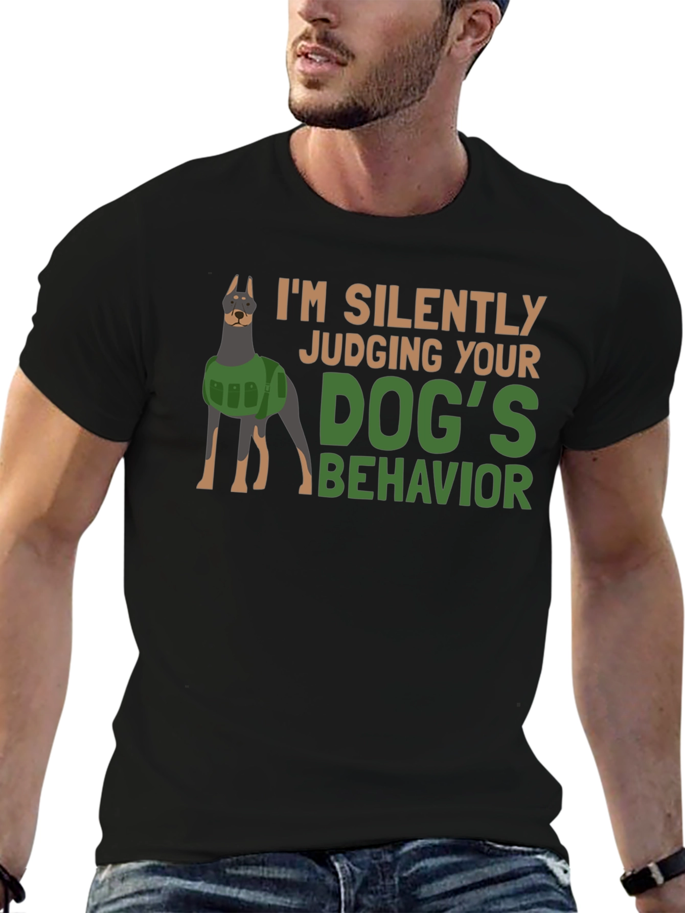Dog Behavior T-Shirt - Silently Judging Tee